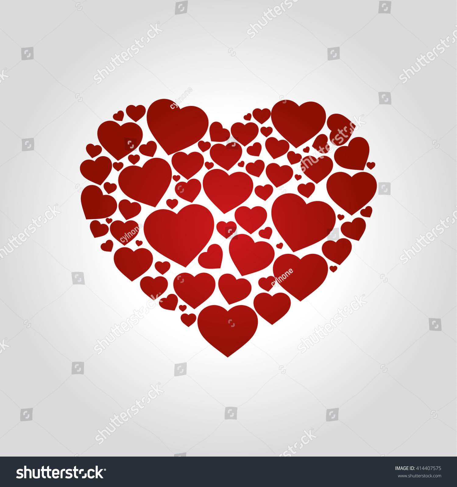 Heart Logo Stock Vector 414407575 - Shutterstock