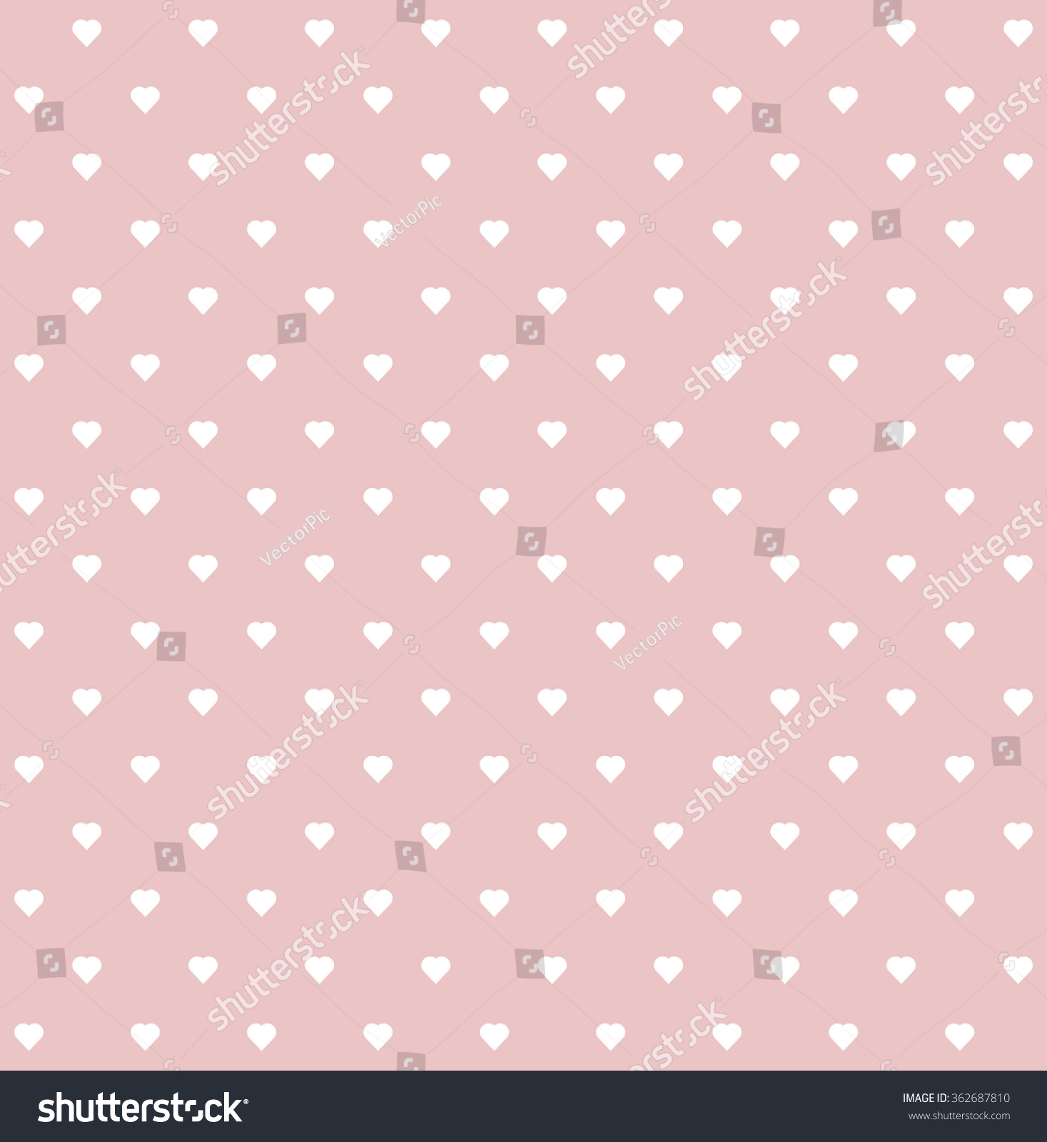 Heart Pattern Seamless Background Stock Vector (Royalty Free) 362687810 - Shutterstock