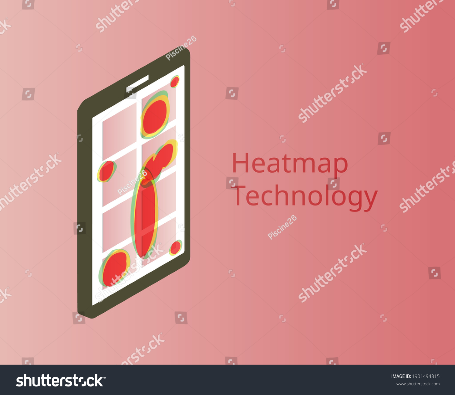 heatmap-webpage-shows-user-behavior-smartphone-stock-vector-royalty