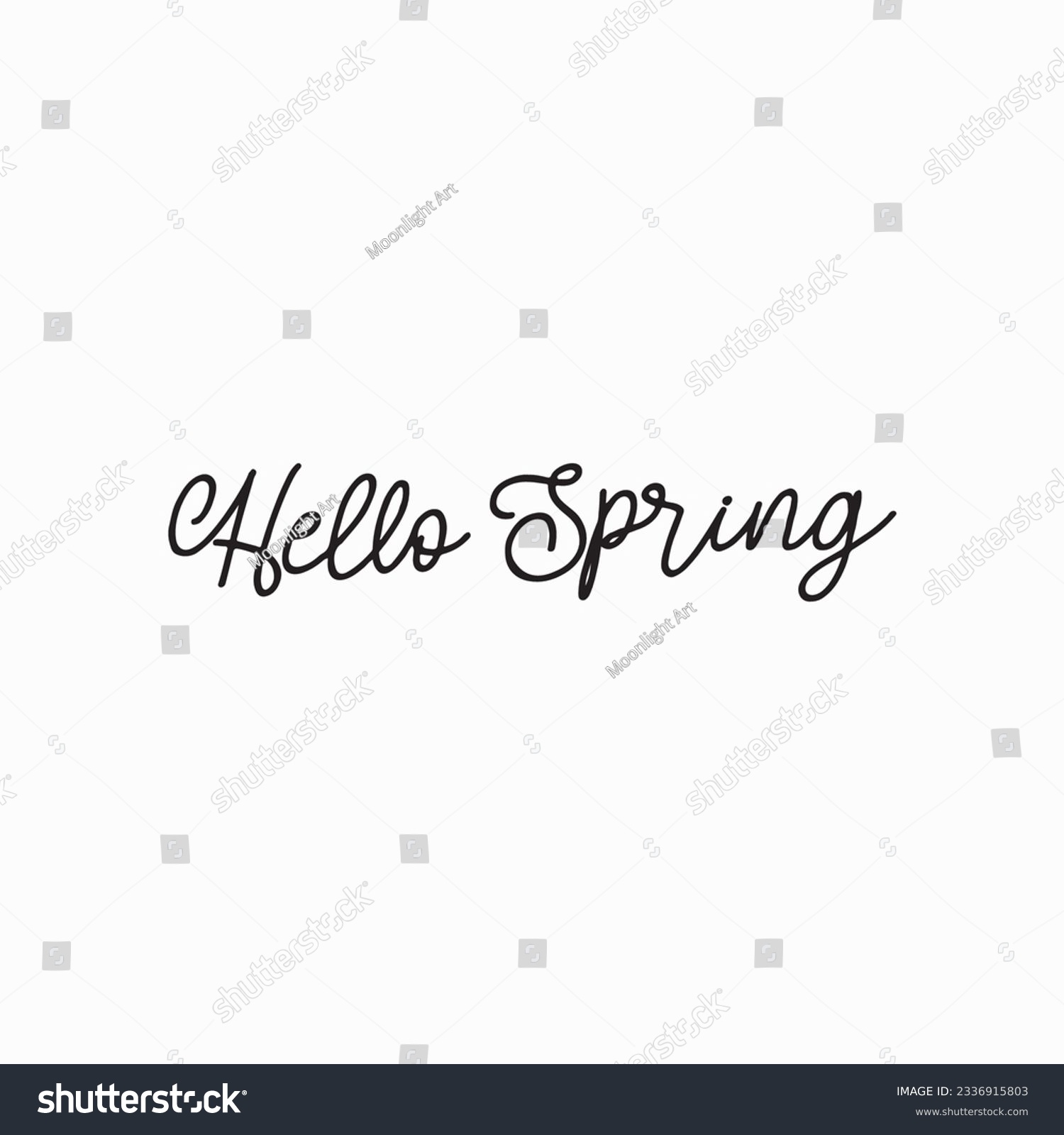 SVG of Hello Spring Svg, Home Decor Cut File, Farmhouse Design, Rustic Flower Quote, Svg Files for Cricut, Wood Sign, Silhouette or Cricut svg