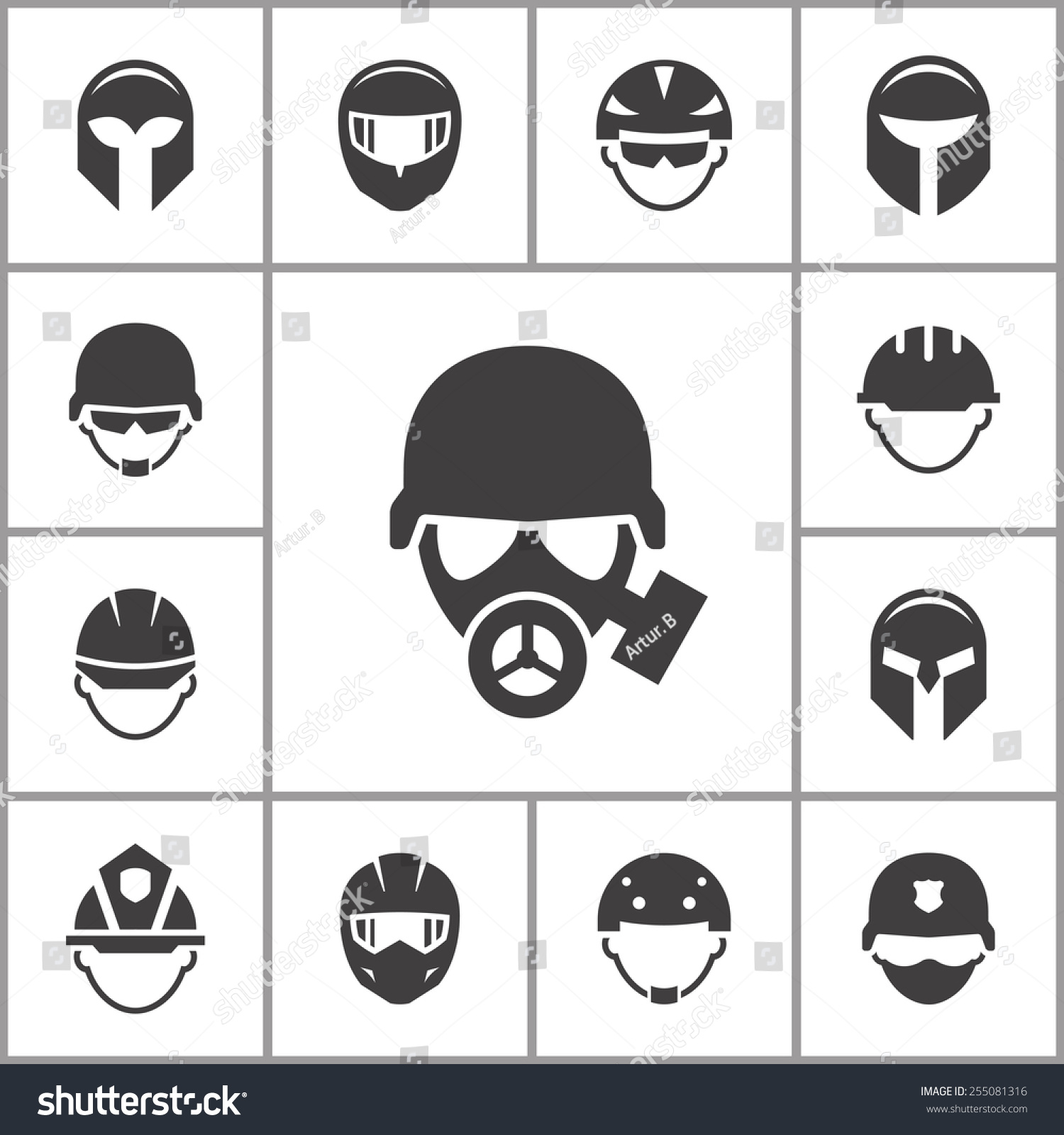 Icon casino helmet