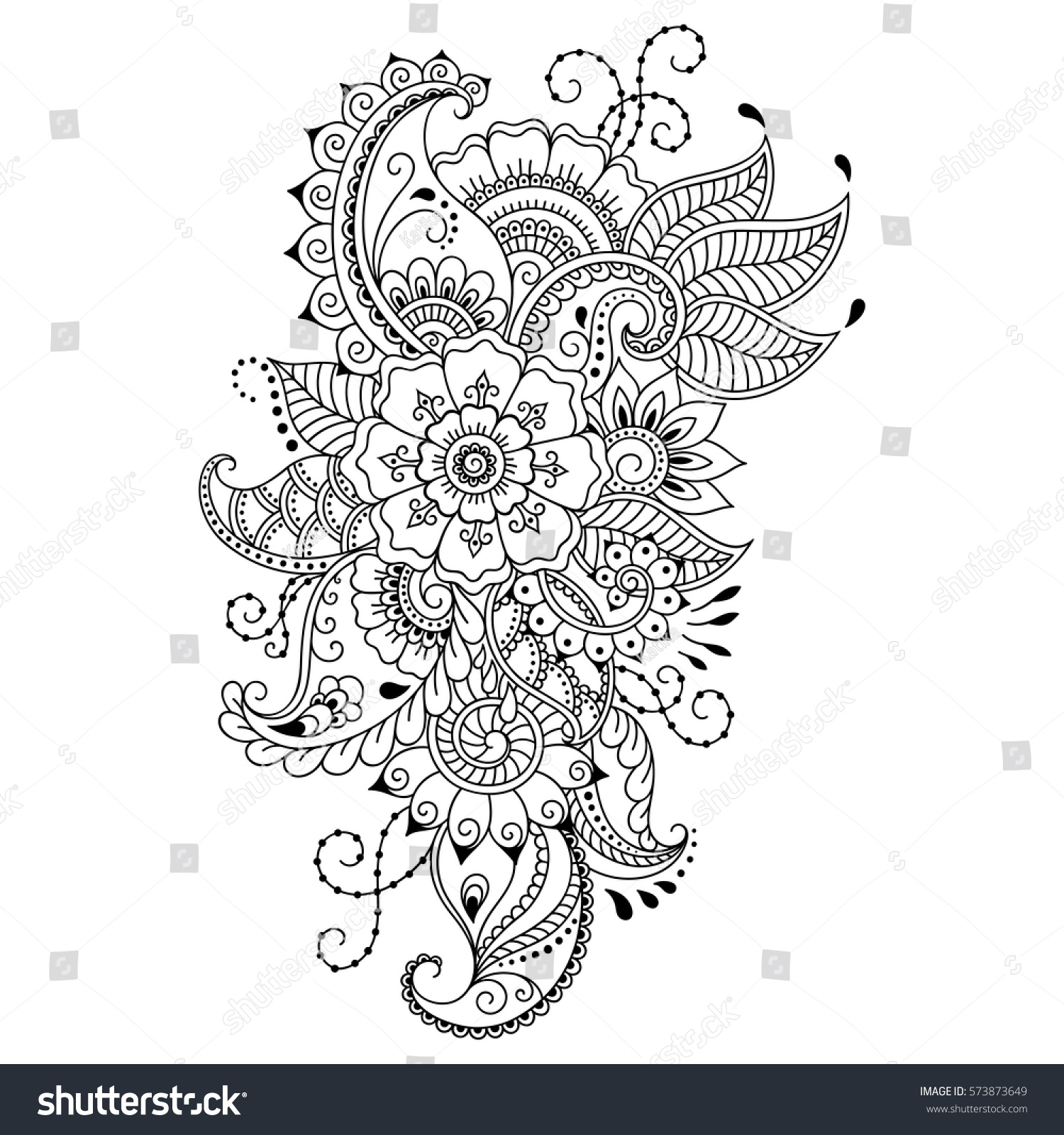 henna tattoo flower template mehndi style stock vector 573873649 henna tattoo flower template mehndi style stock vector 573873649