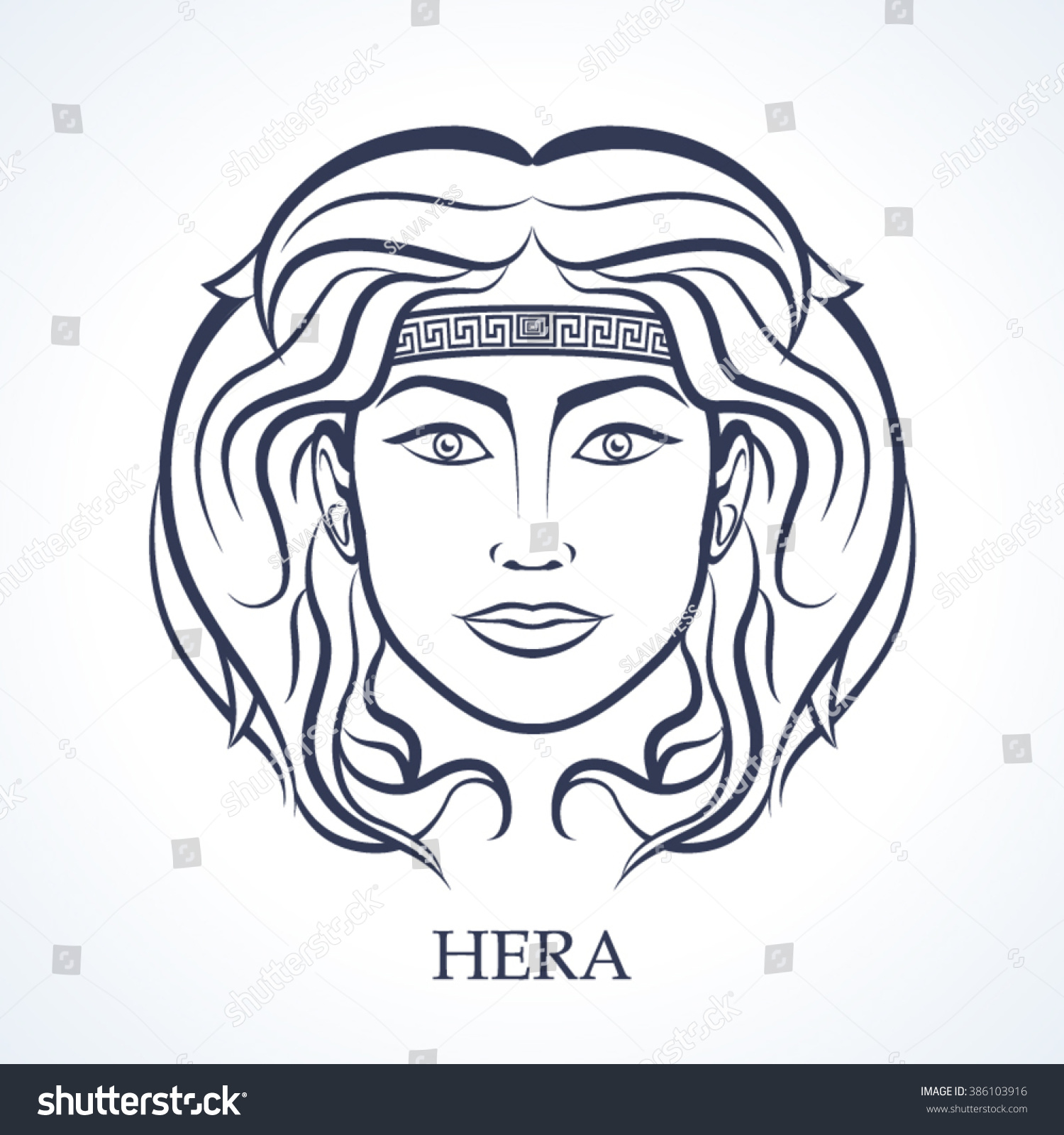 Hera Greek Goddess Marriage Childbirth Stock Vector Royalty Free 386103916 Ήρα (hera) goddess of marriage, women, and childbirth. https www shutterstock com image vector hera greek goddess marriage childbirth 386103916