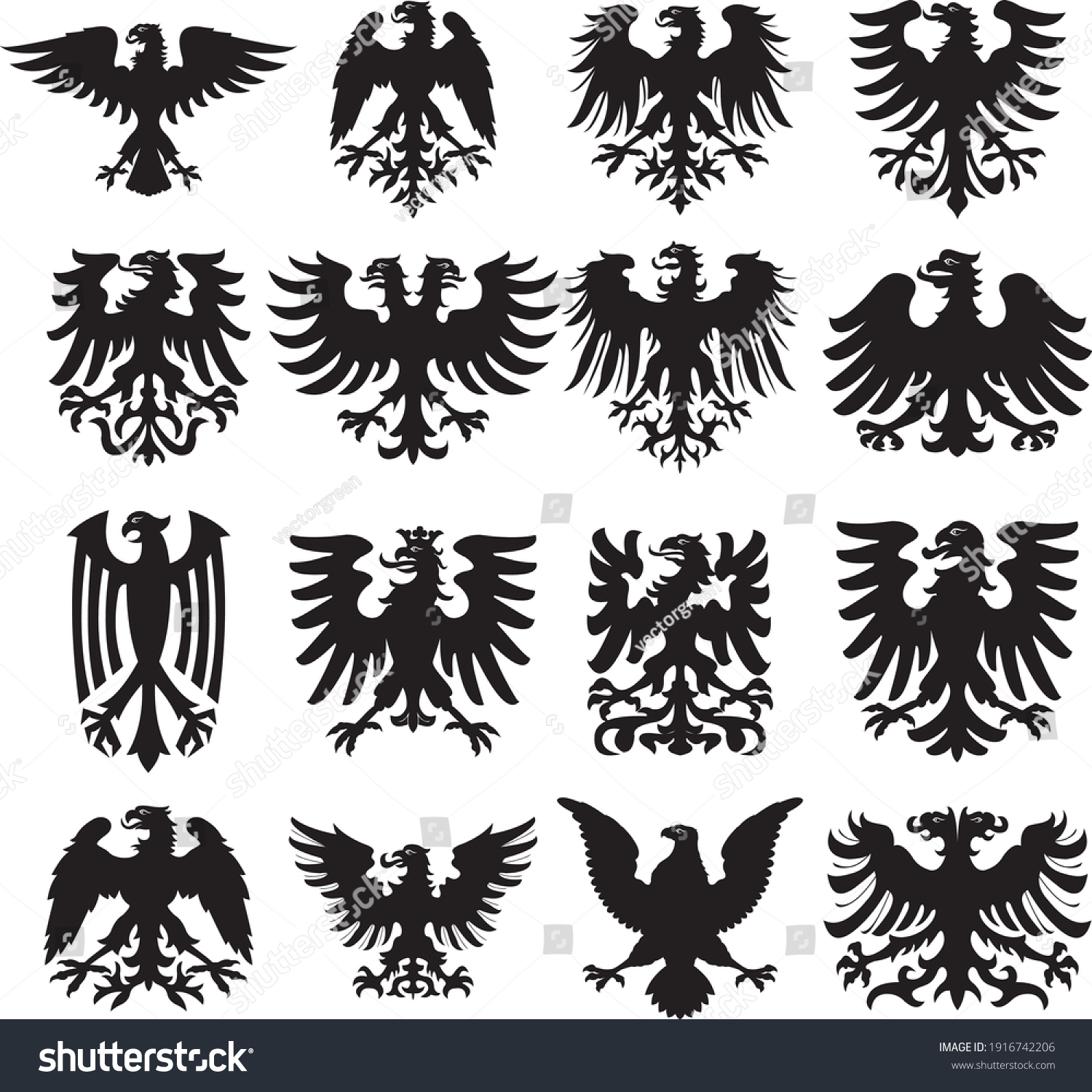 25,775 Heraldic eagle Stock Vectors, Images & Vector Art | Shutterstock