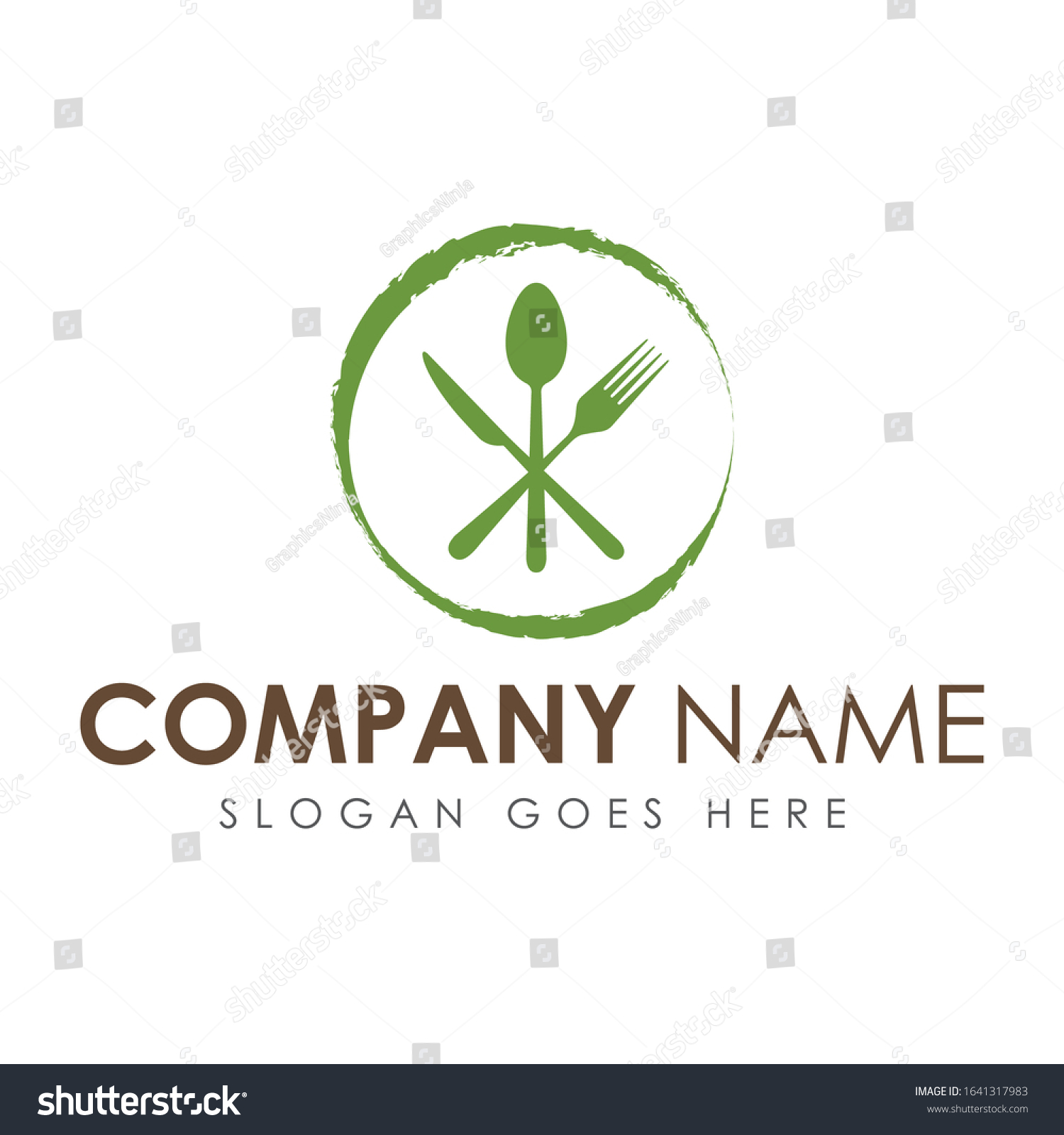 Herbal Food Logo Design High Resolution Stock Vector (Royalty Free ...