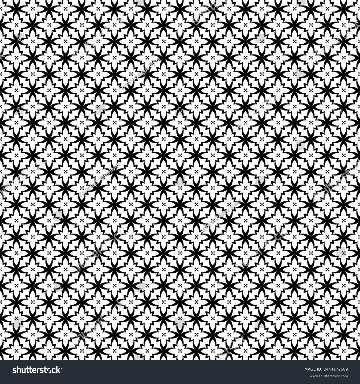 SVG of Herringbone Pattern Flower Pattern. Illustration Vector svg
