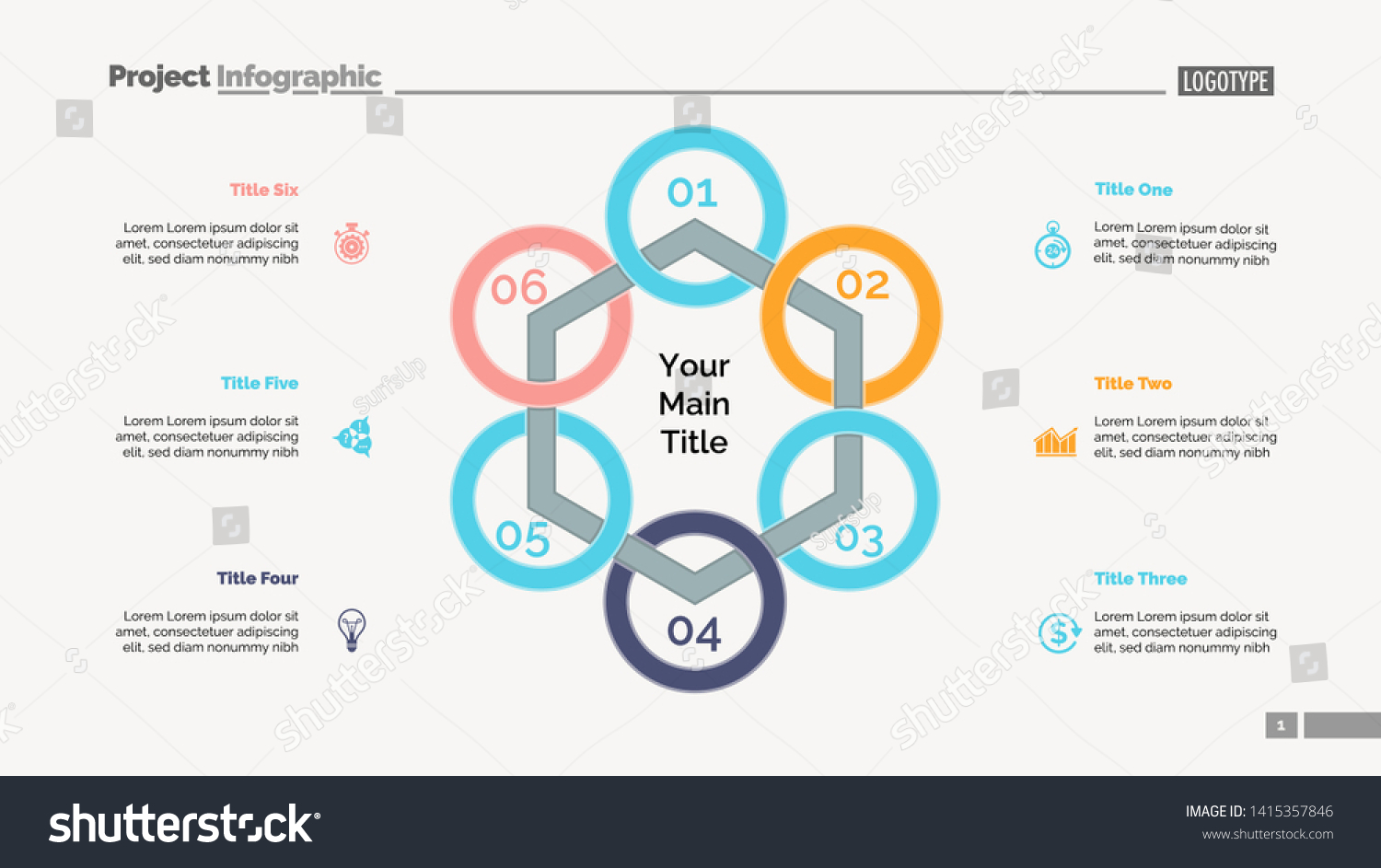 Hexagon Diagram Process Chart Cycle Graph Stock Vector Royalty Free 1415357846 Shutterstock 7637