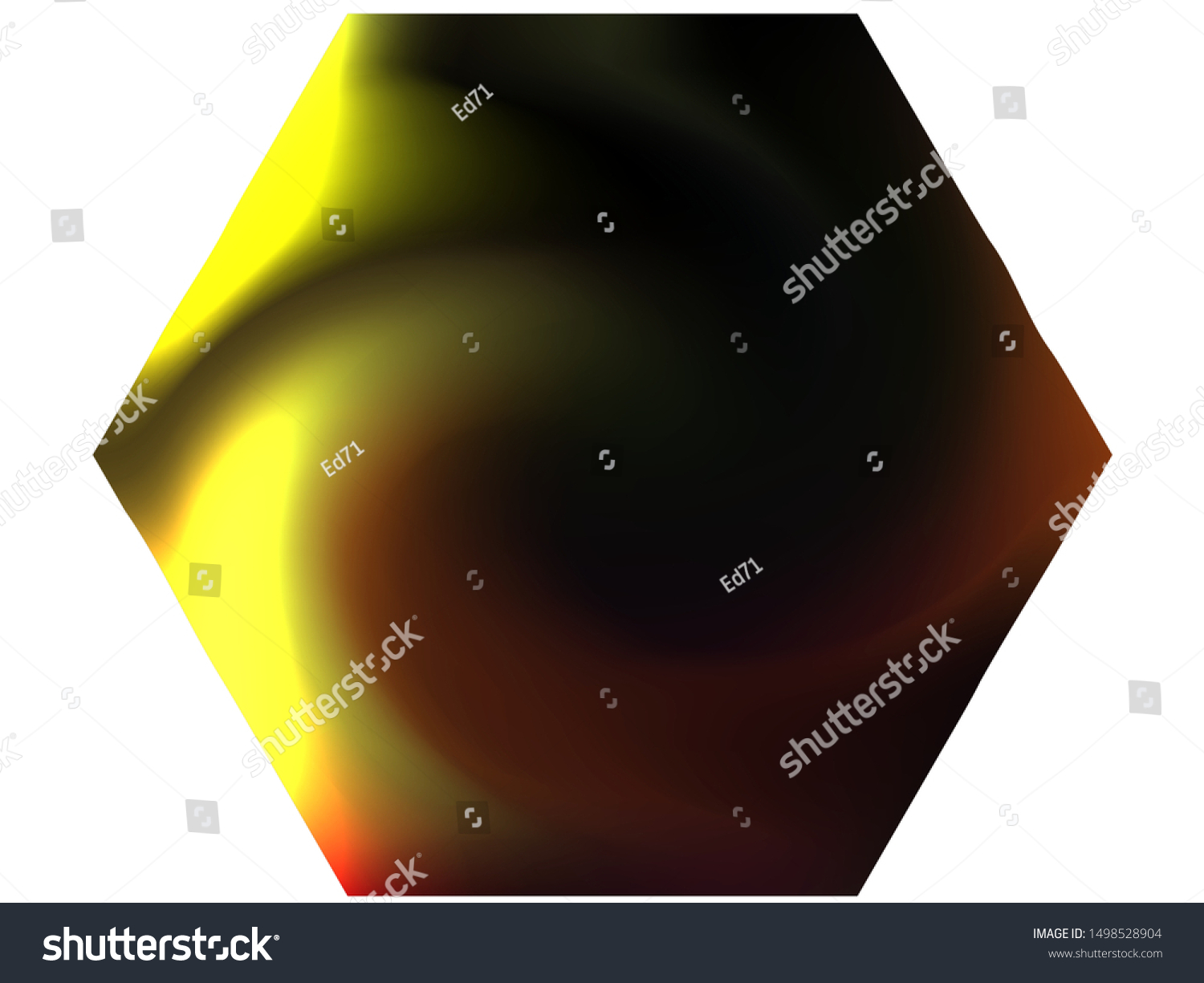 Hexagonal Colorful Background Surreal Backdrop Style Stock Vector ...