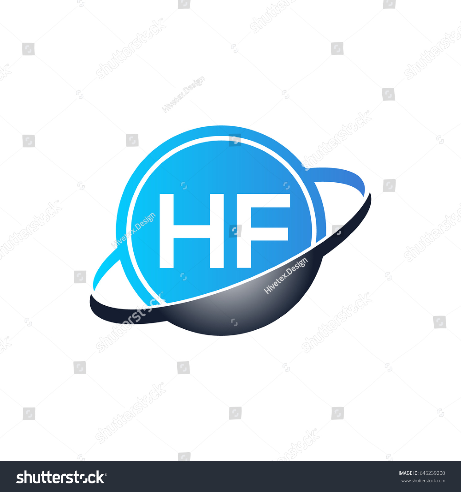 Hf Logo Stock Vector (Royalty Free) 645239200 | Shutterstock