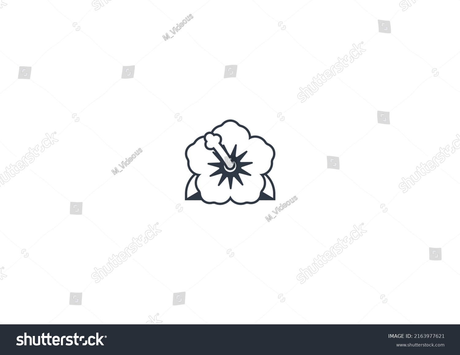 hibiscus-vector-flat-emoticon-isolated-hibiscus-stock-vector-royalty