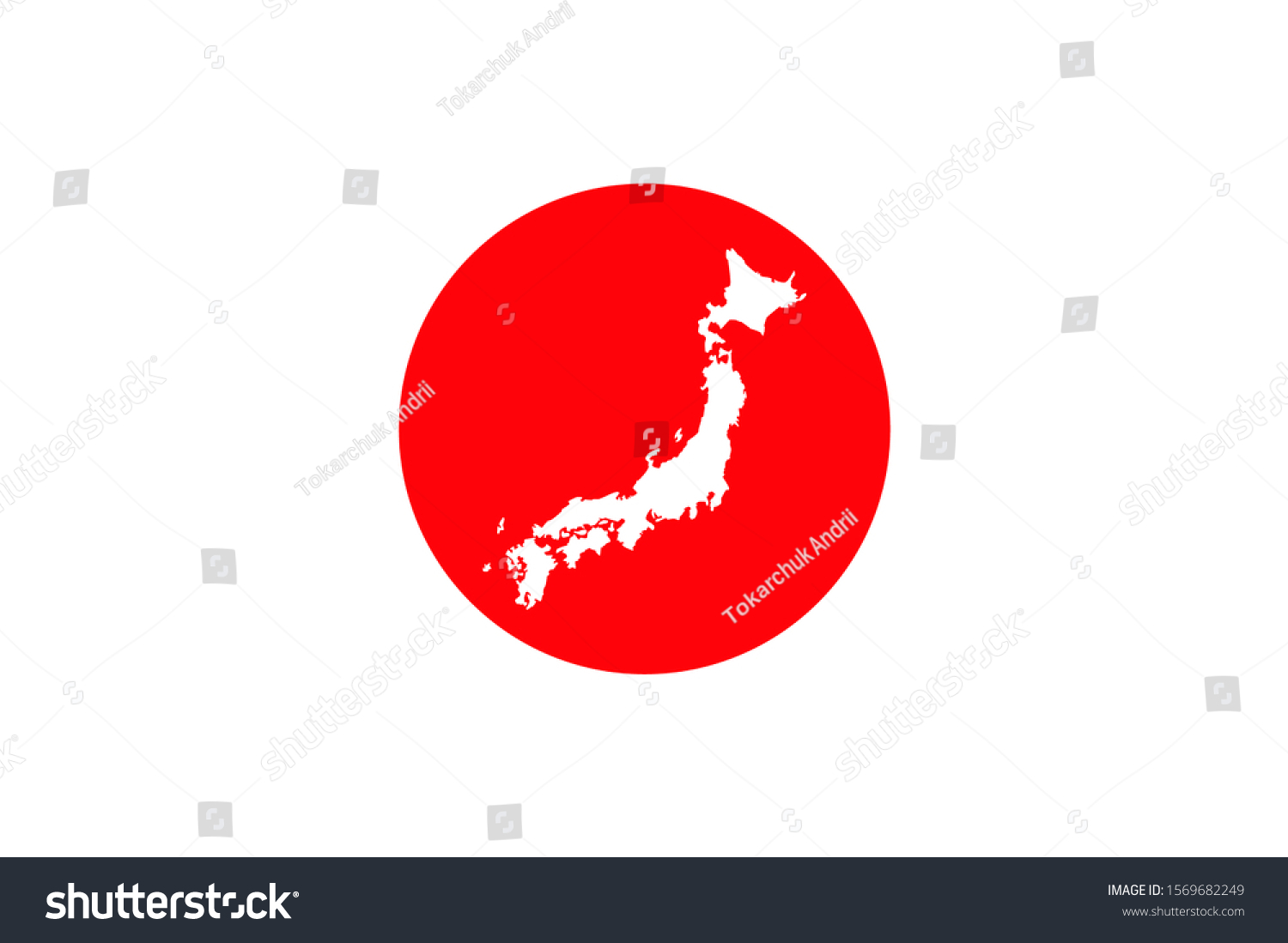 High Detailed Vector Japan Country Outline Stock Vector (Royalty Free ...