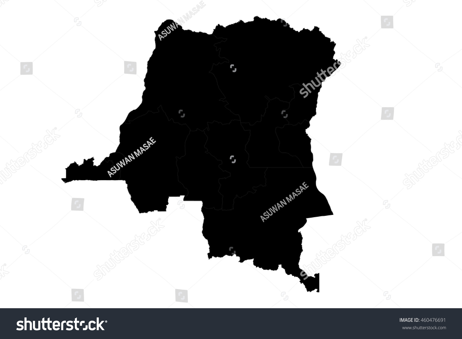 2,061 Political Map Of The Democratic Republic Of The Congo Images ...