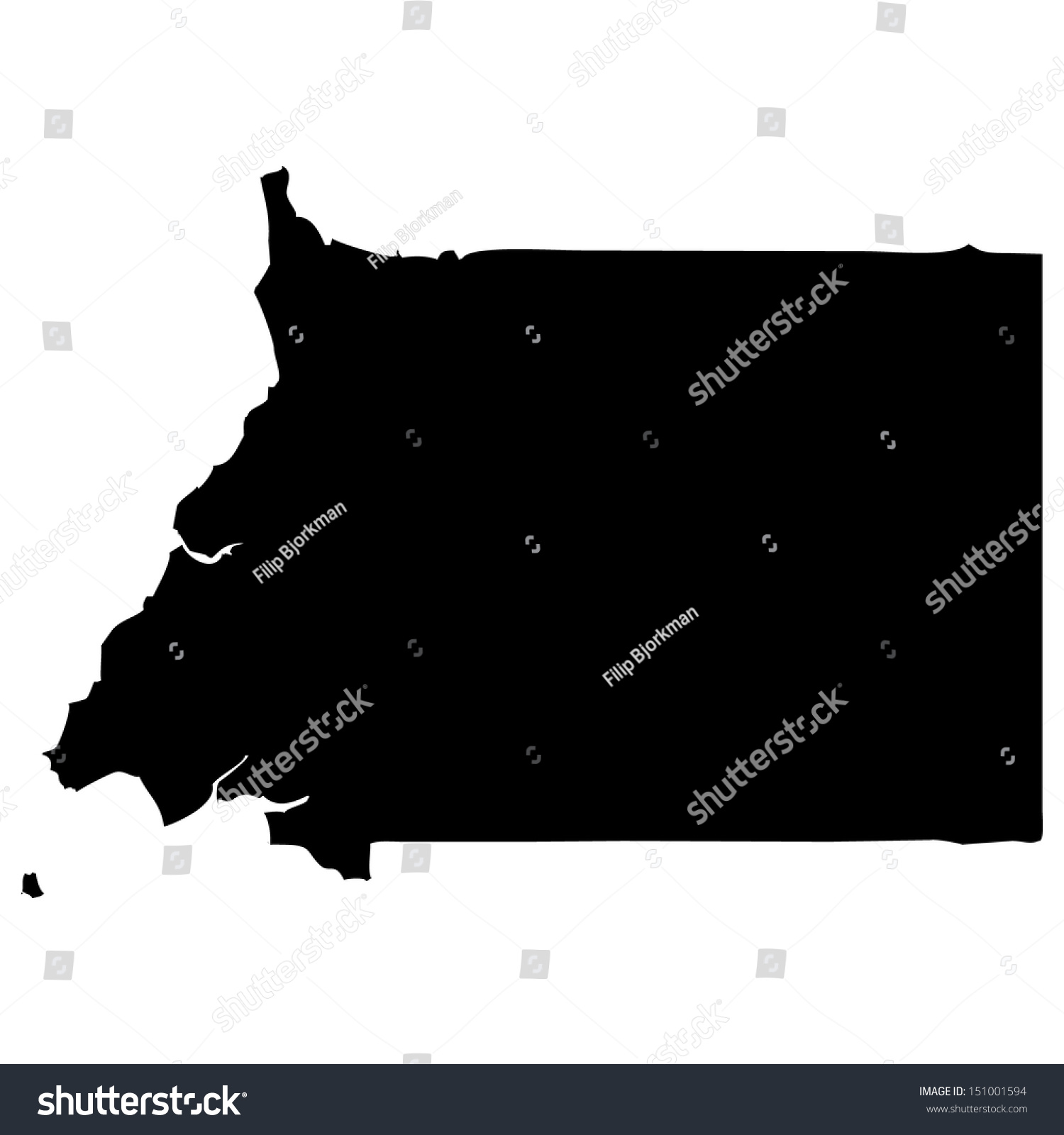 High Detailed Vector Map Equatorial Guinea Stock Vector Royalty Free   Stock Vector High Detailed Vector Map Equatorial Guinea 151001594 