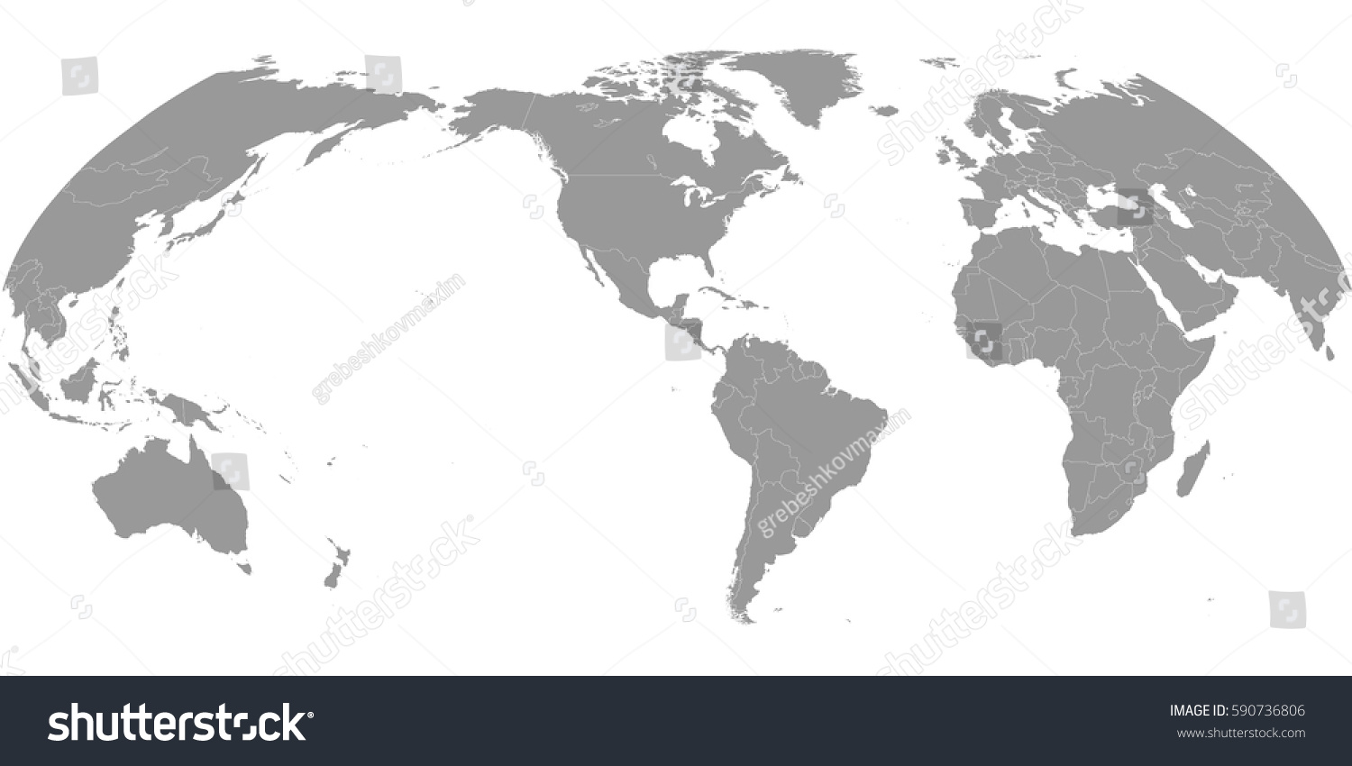high quality world map