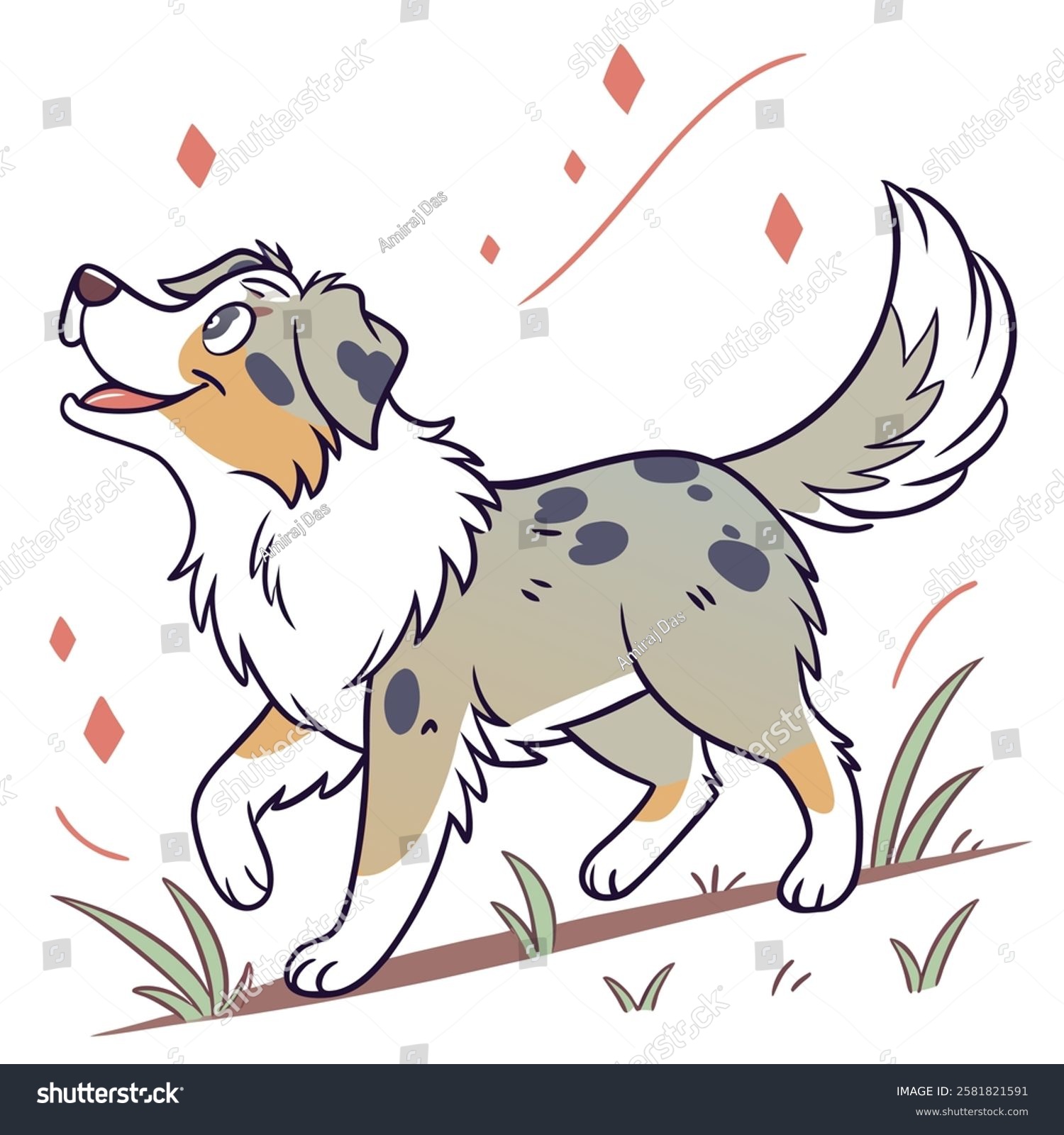 Dog clip art preview