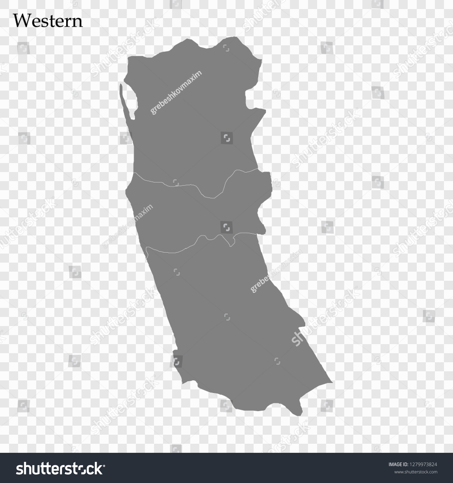 Western Province Map Sri Lanka High Quality Map Western Province Sri Stock Vector (Royalty Free)  1279973824 | Shutterstock