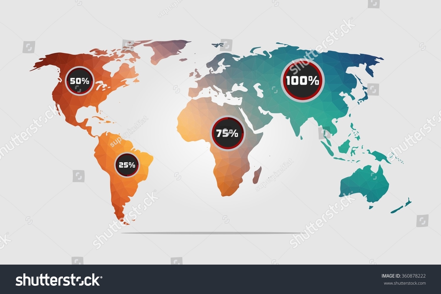high quality world map