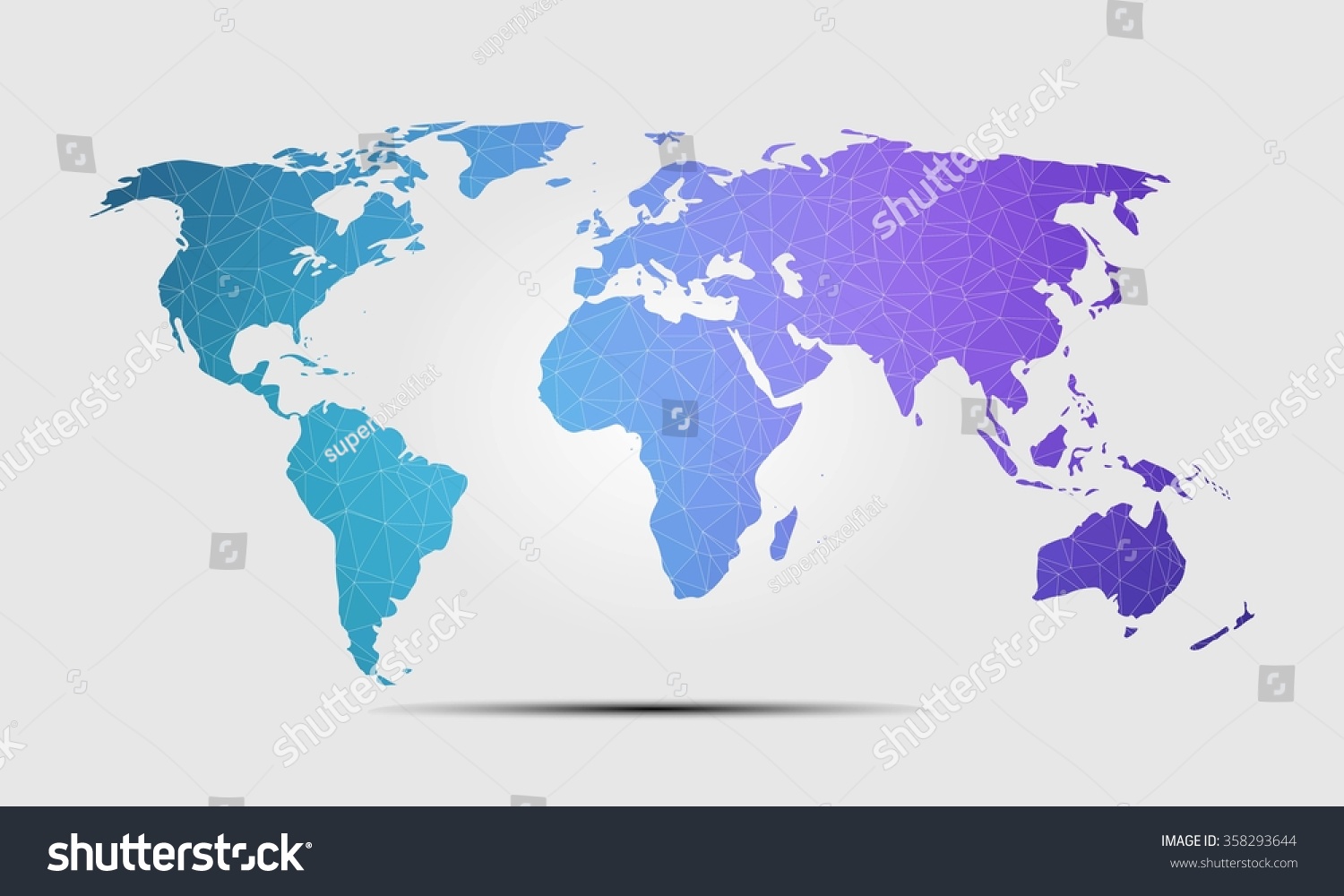 high quality world map
