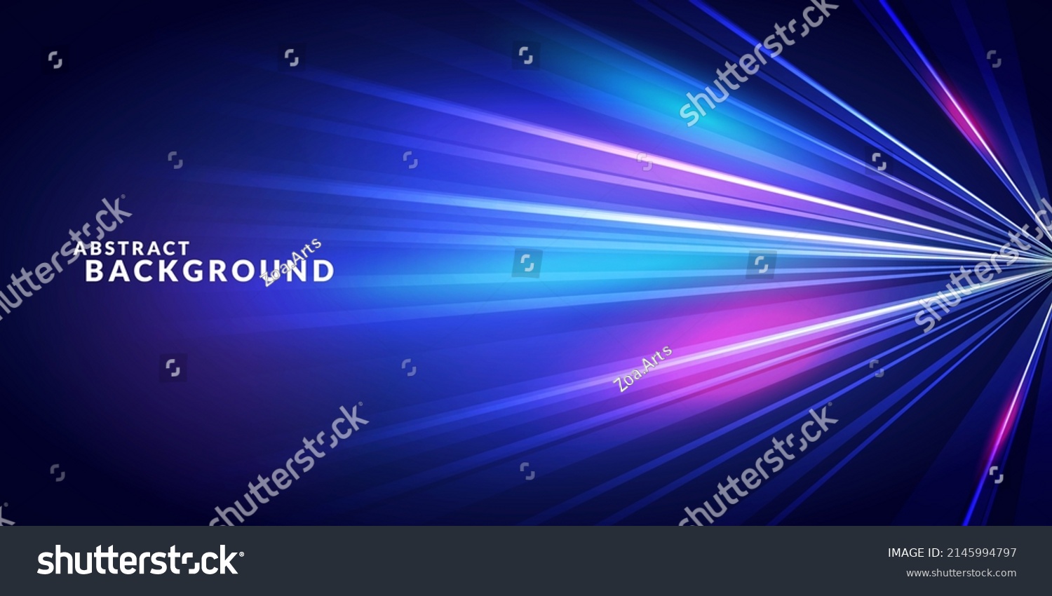 High Speed Lines Focus Stock Vector (royalty Free) 2145994797 