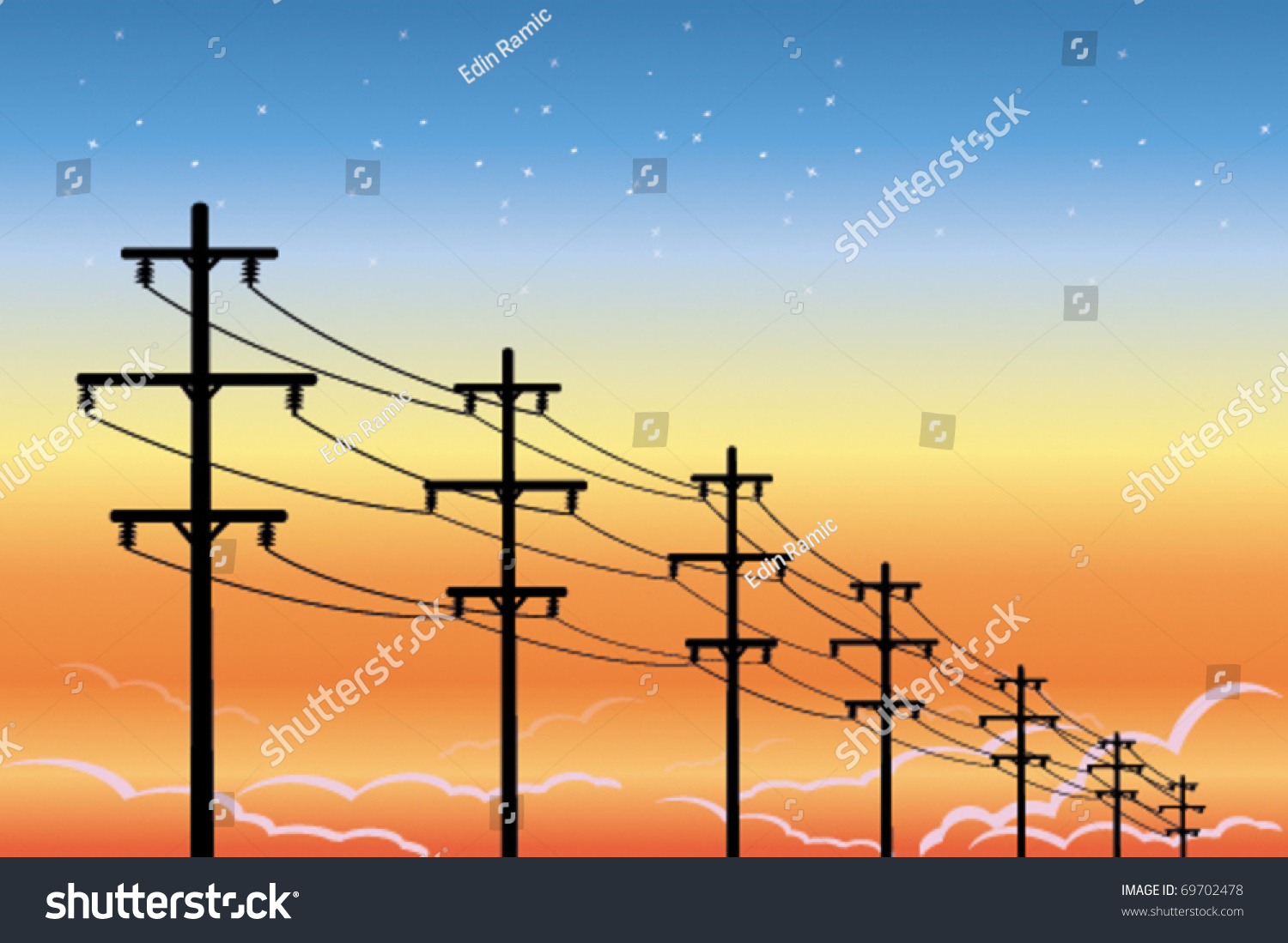 clipart power lines - photo #47