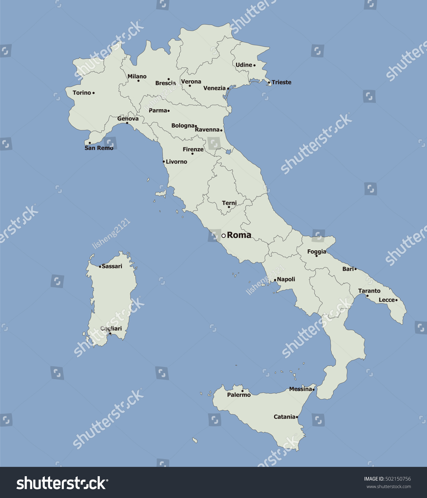 27,344 Italy map cities Images, Stock Photos & Vectors | Shutterstock