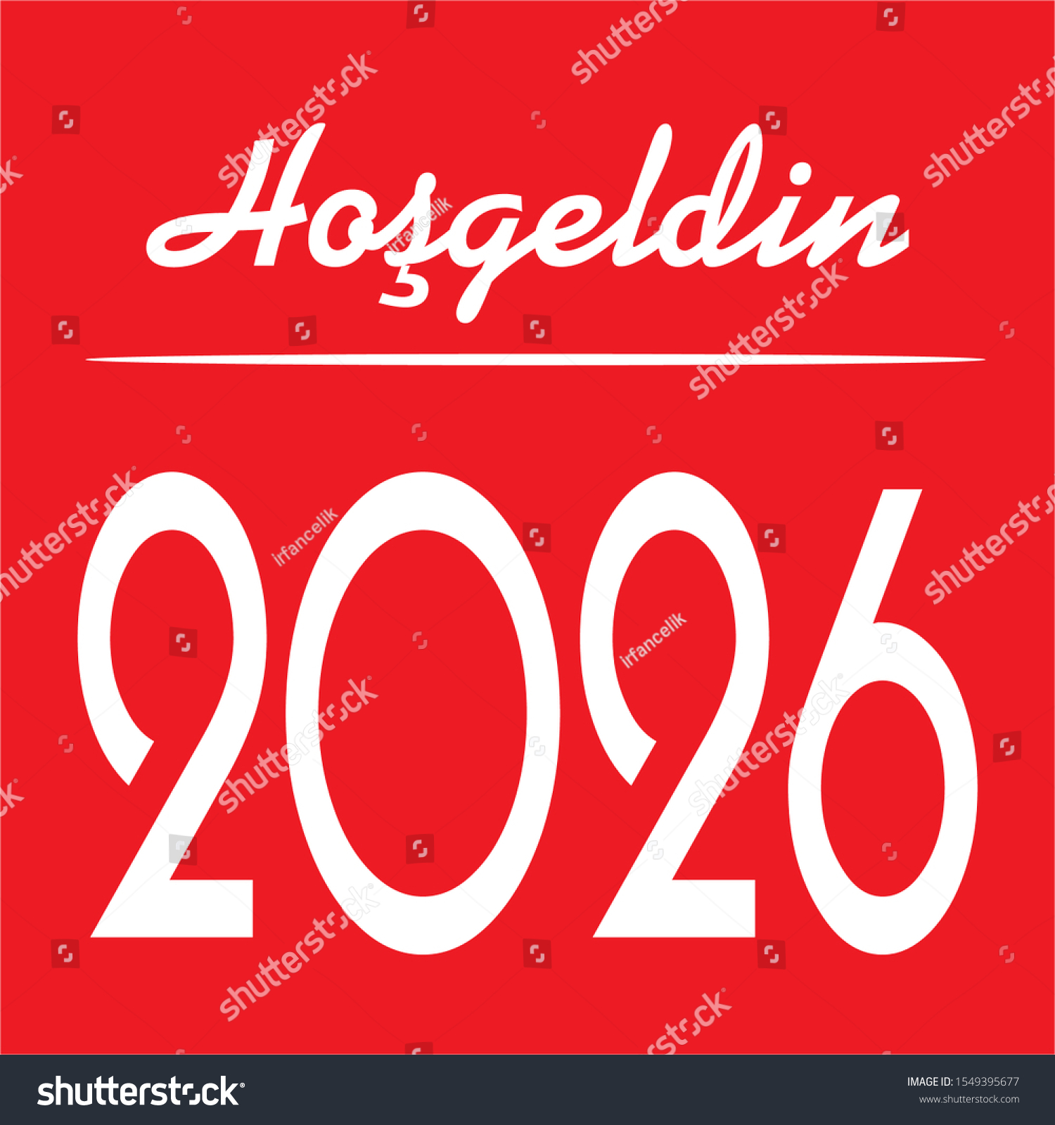 2026 Welcome 2026 Vector Stock Vector Royalty Free 1549395677