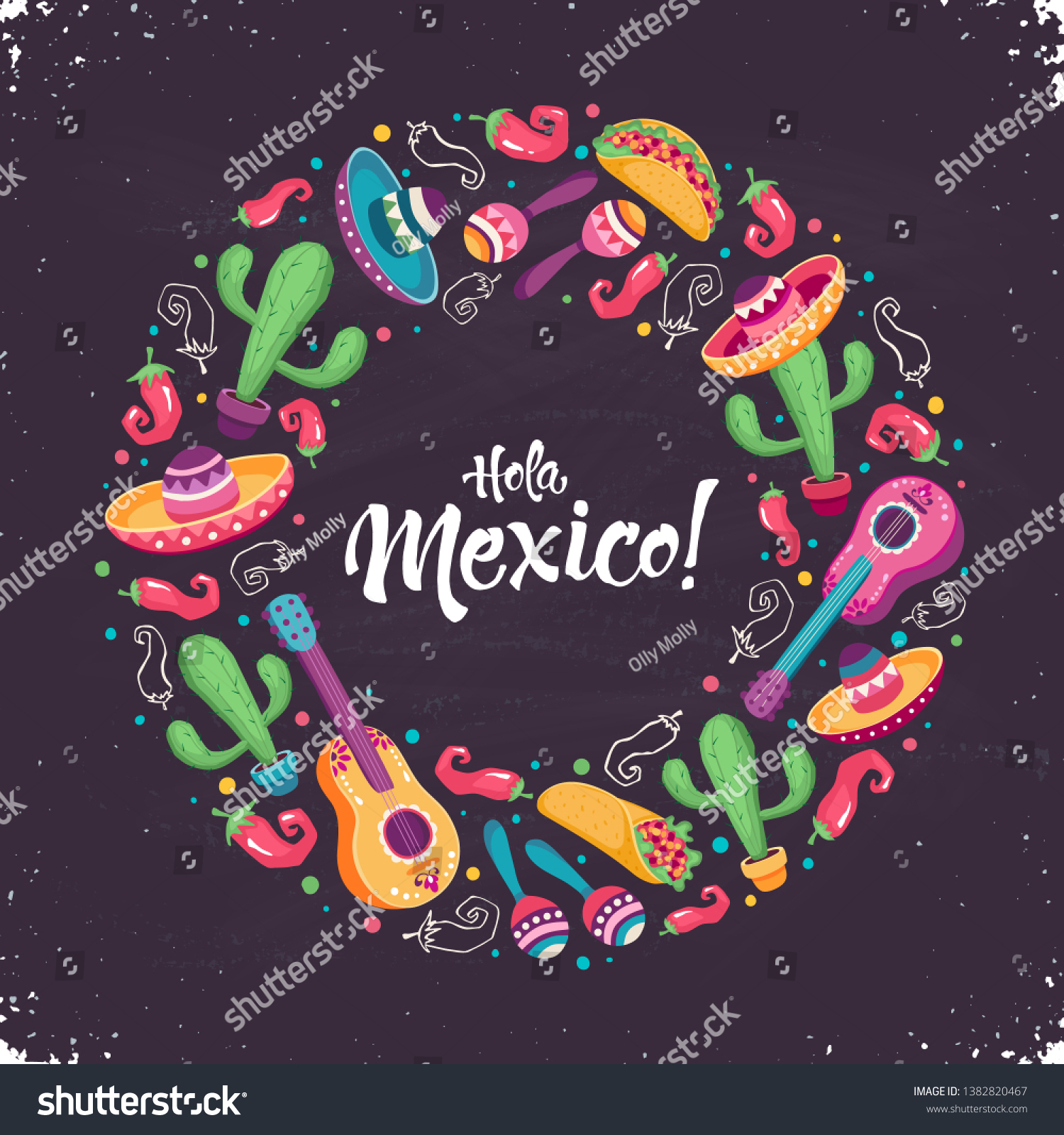 hola-mexico-hello-mexico-poster-circle