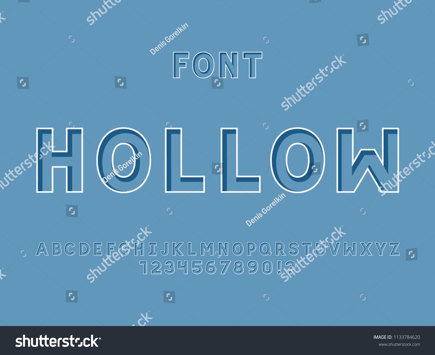 4,671 Hollow letters Images, Stock Photos & Vectors | Shutterstock