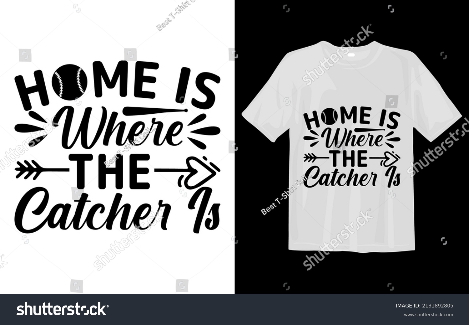 SVG of Home is Where the Catcher Is svg