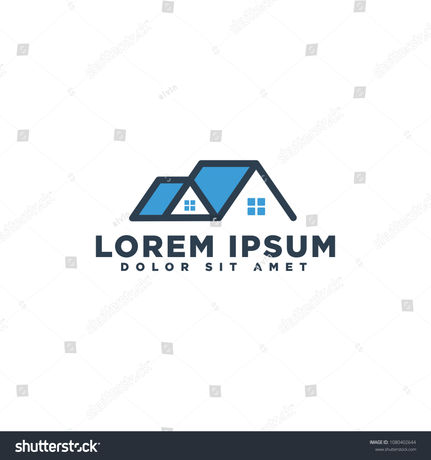 Home Logo Download Logo Template Stock Vector (Royalty Free) 1080402644 ...