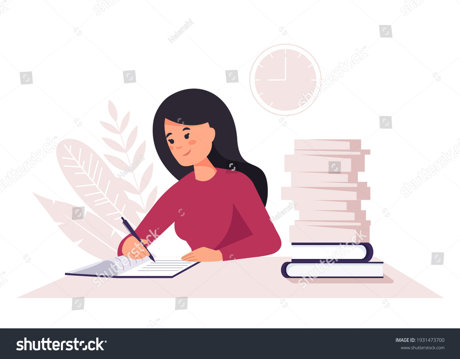 151,352 Student writing desk Images, Stock Photos & Vectors | Shutterstock