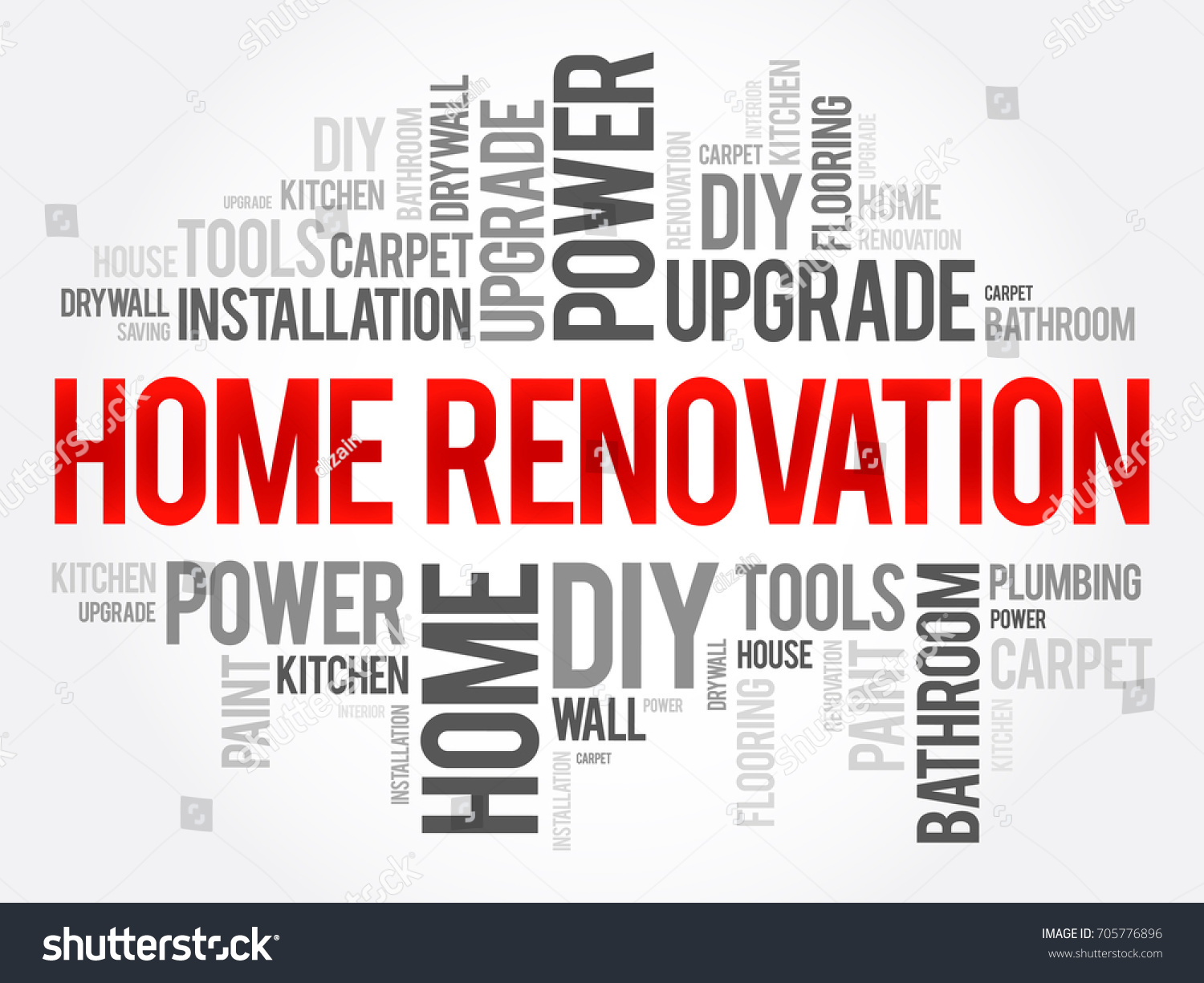 home-renovation-word-cloud-business-concept-stock-vector-royalty-free