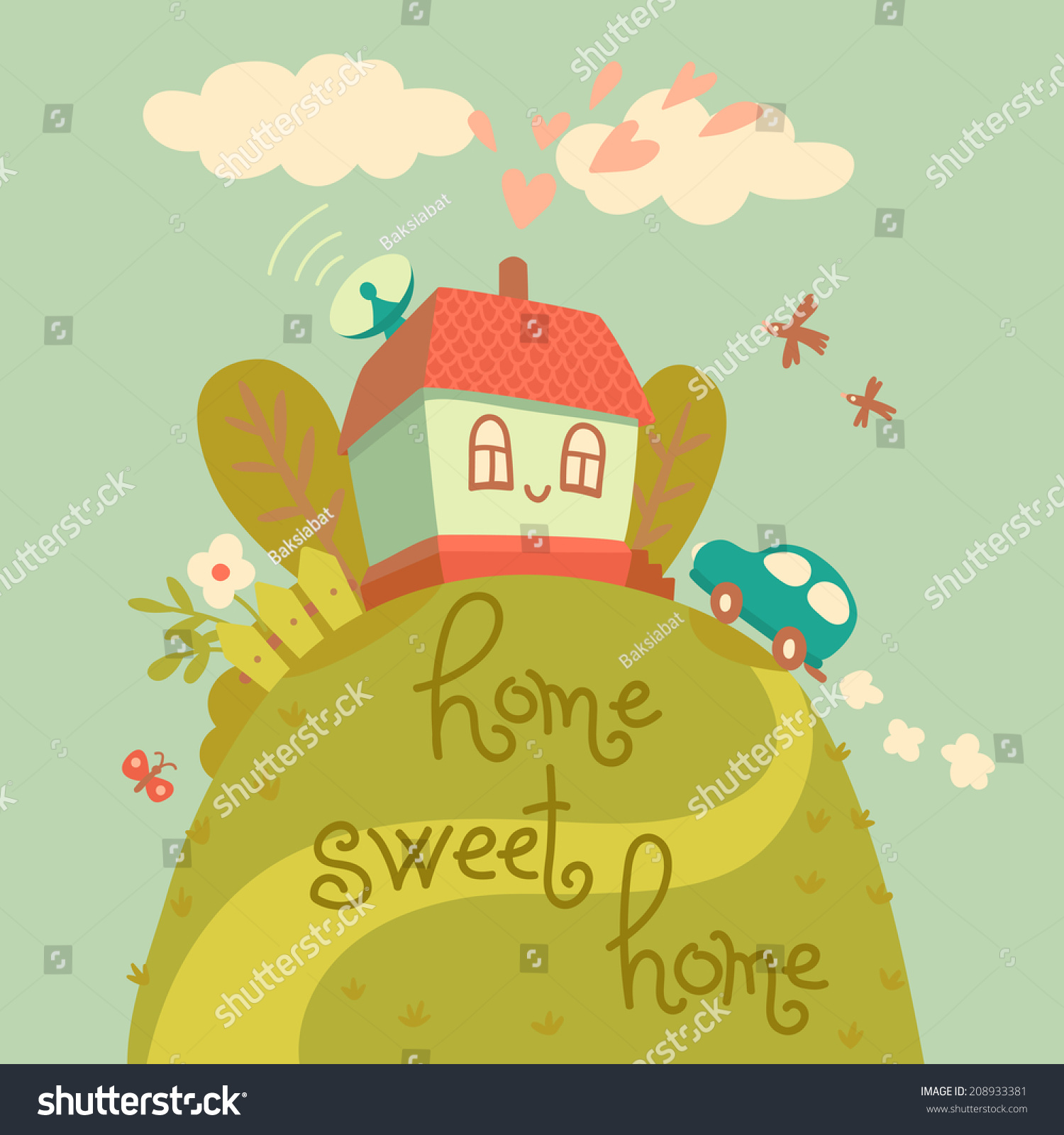 36,368 Happy new home cartoon Images, Stock Photos & Vectors | Shutterstock