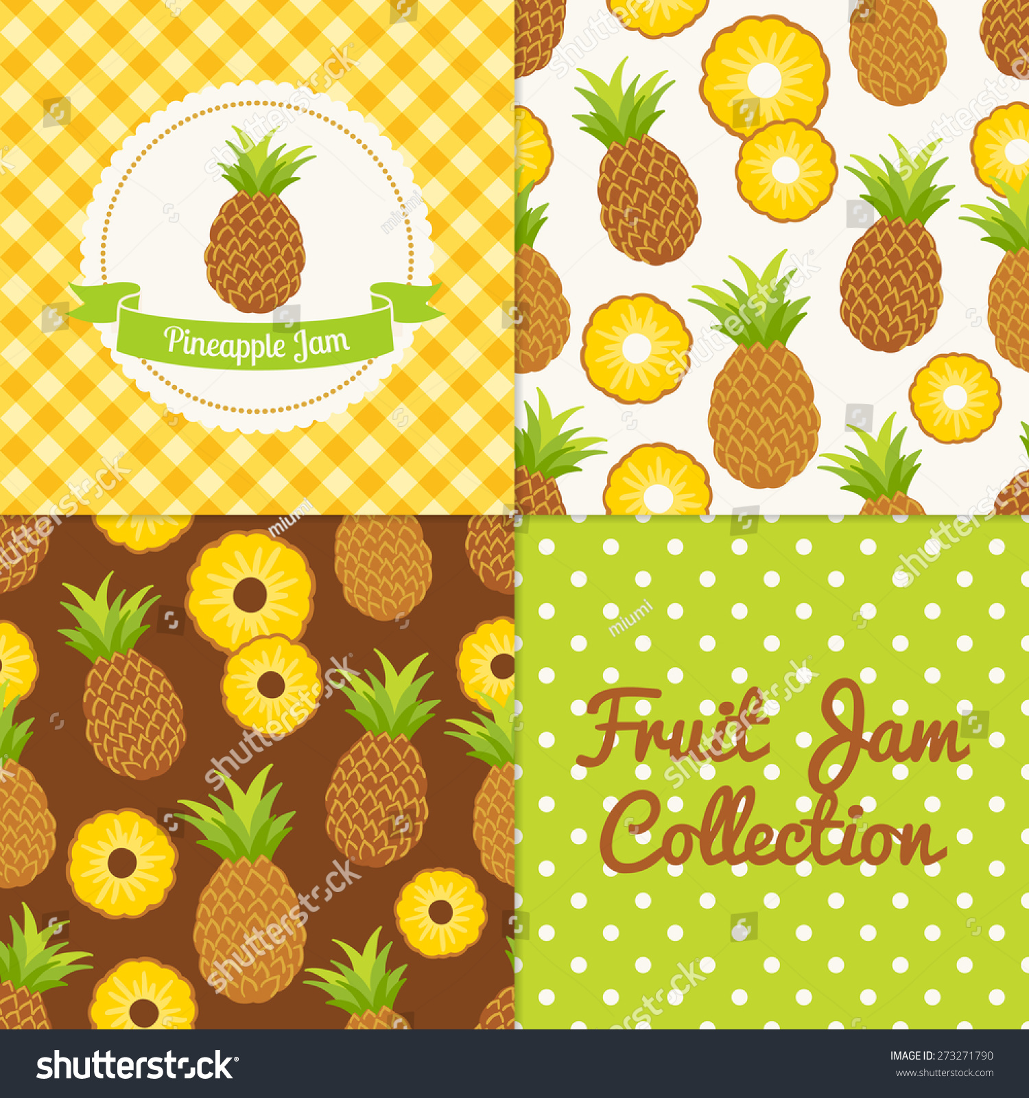 Pineapple pectin content picture