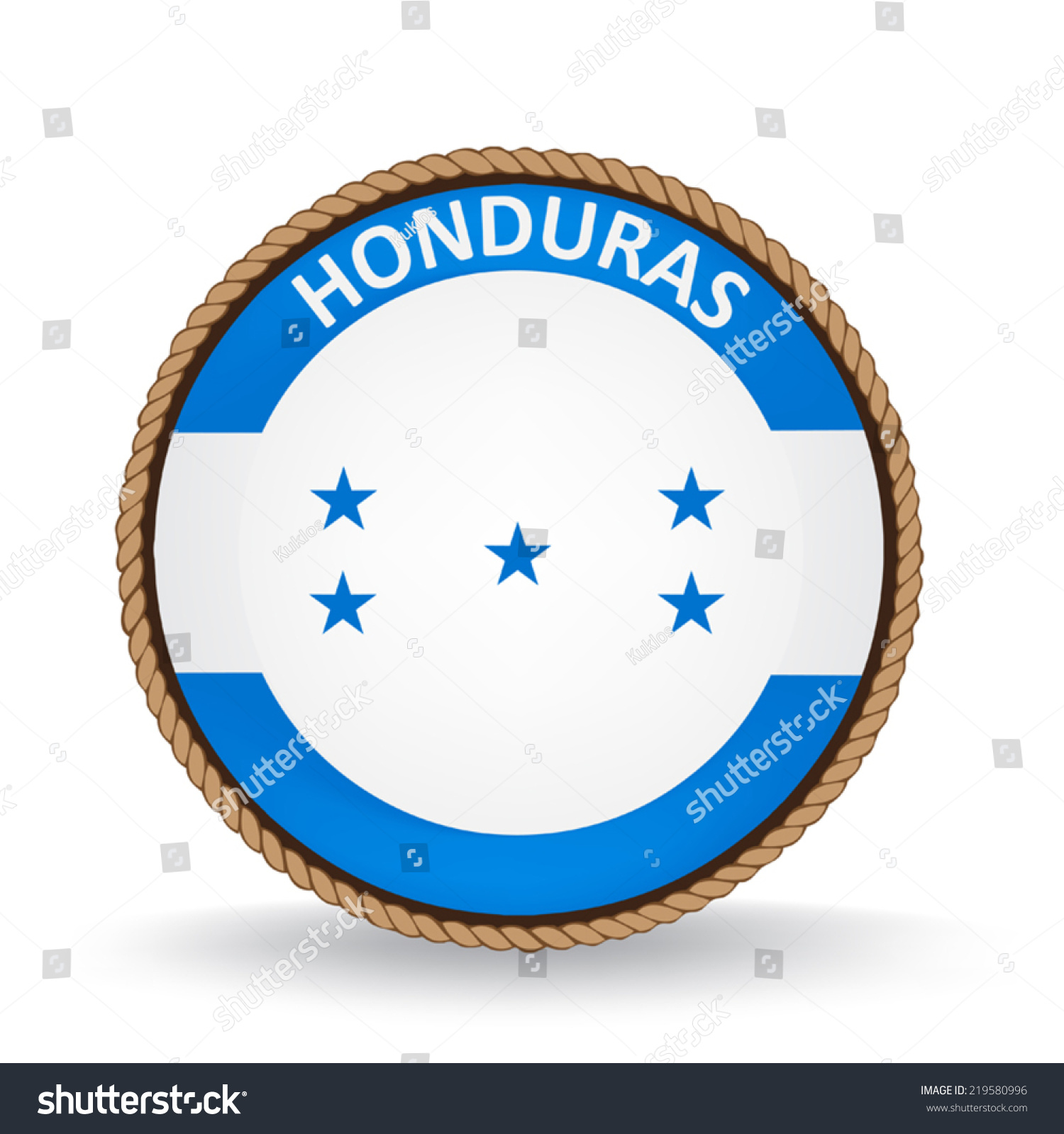 Honduras Seal Stock Vector (Royalty Free) 219580996 | Shutterstock