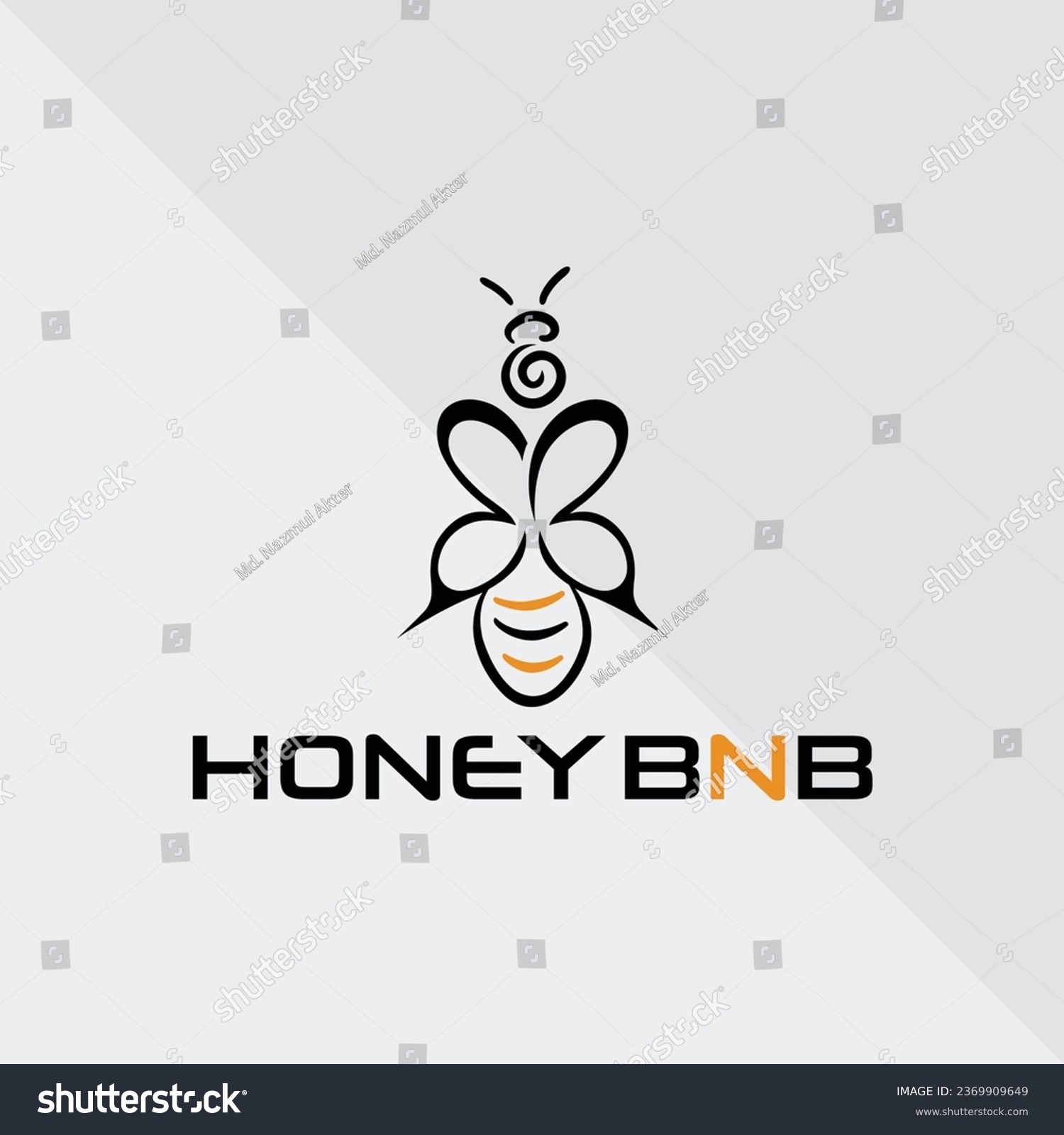 SVG of Honey BNB Nice Logo Design svg