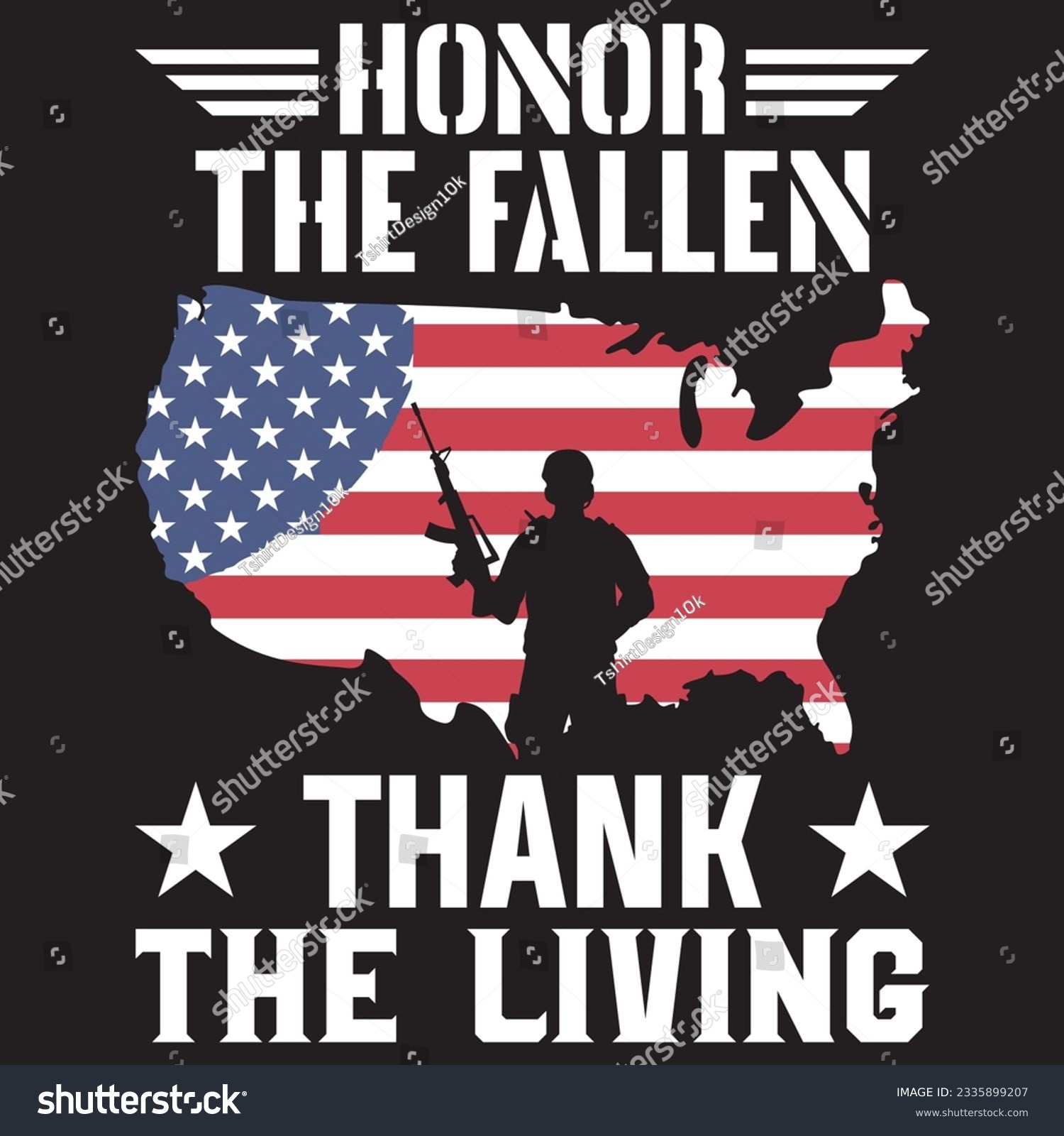 SVG of Honor the fallen thank the living svg