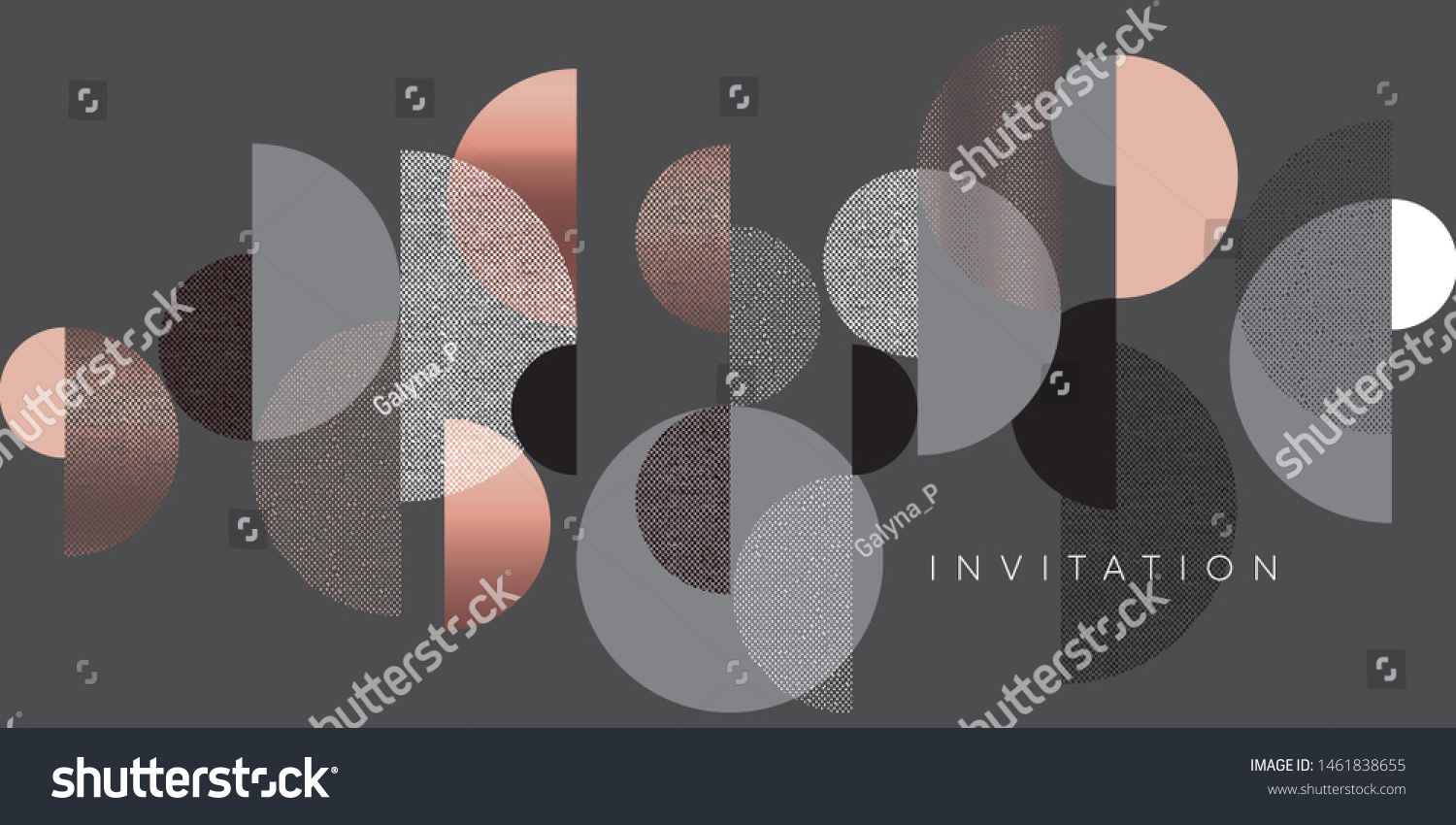 SVG of Horizontal elegant gradient geometric header template. Lux and business vibes laconic vector design element for card, header, invitation, poster, social media, post publication.
 svg