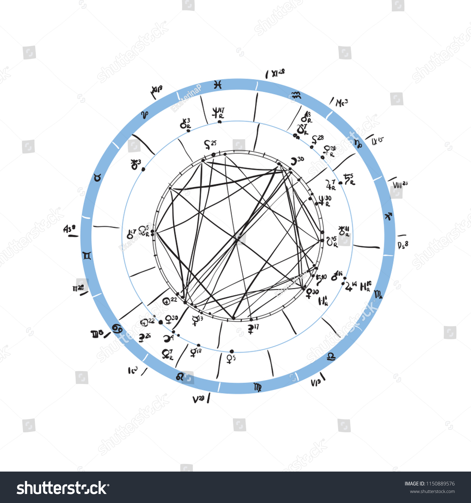 252 Astro chart Images, Stock Photos & Vectors | Shutterstock