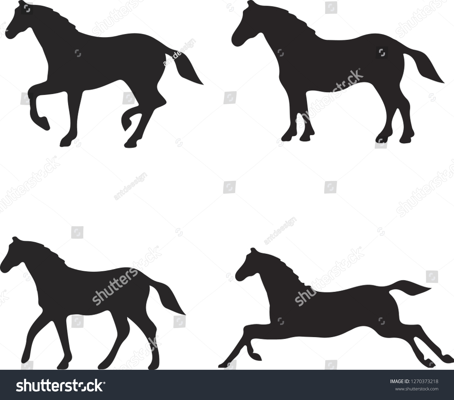 308 Horse silhoutte Images, Stock Photos & Vectors | Shutterstock