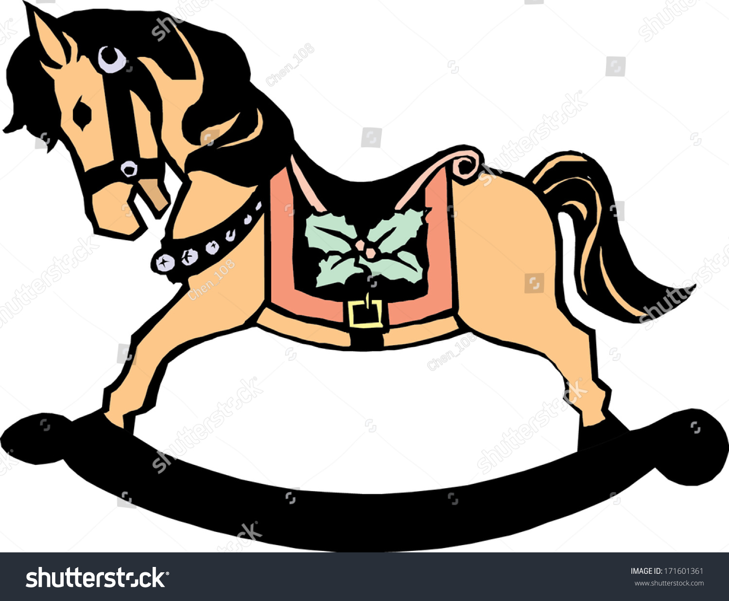 Horse Toy Vector Stock Vector (Royalty Free) 171601361 Shutterstock