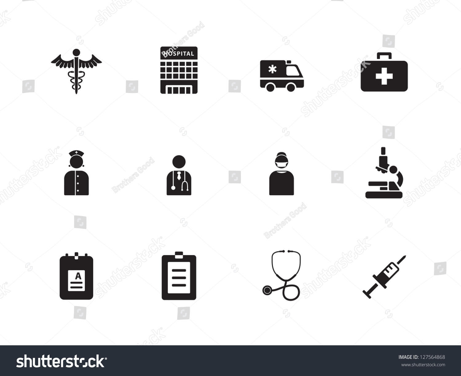 Hospital Icon vector Hospital Icon vector