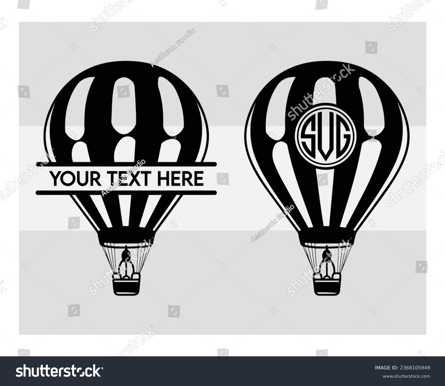 SVG of hot air balloon svg,  silhouette, fire balloon, Balloon Rides, Balloon Silhouette, Clipart, Outline, Eps, svg