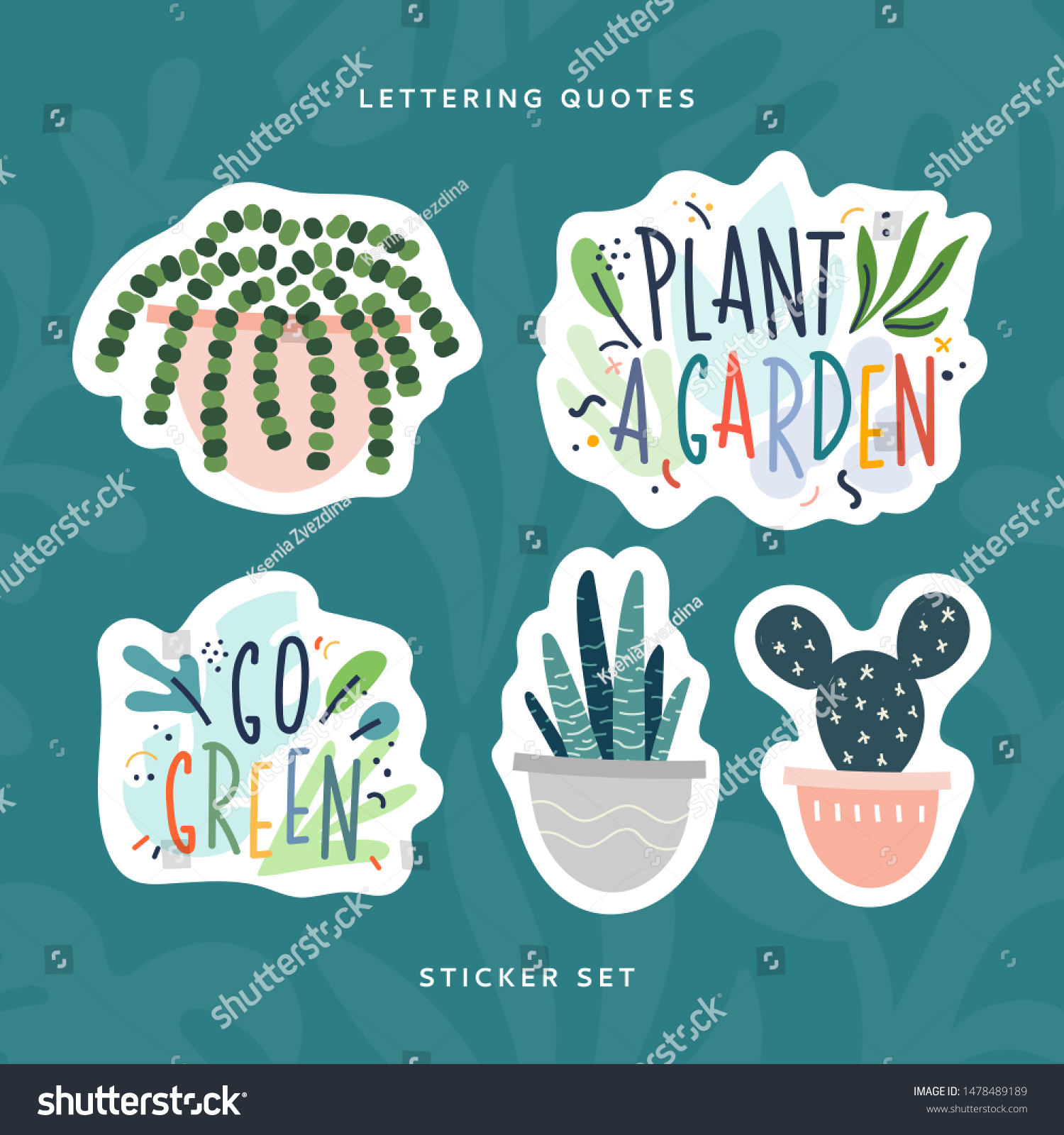 Plant Sticker Pack