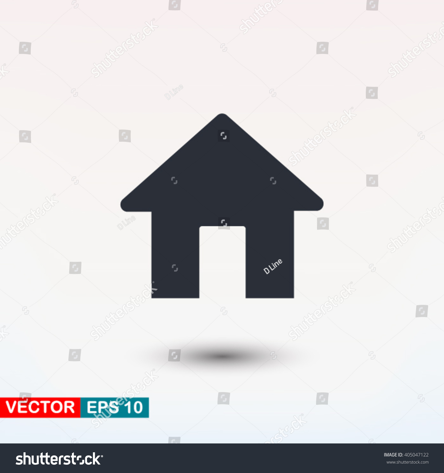 SVG of House vector icon svg