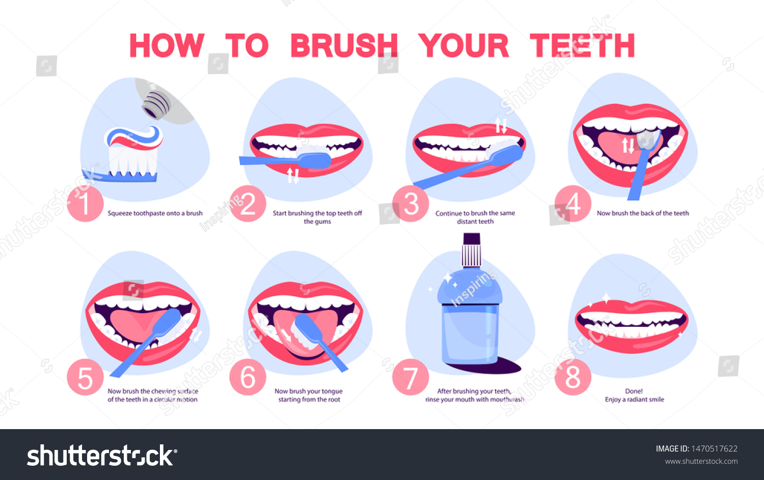 128,978 Mouth brush Images, Stock Photos & Vectors | Shutterstock