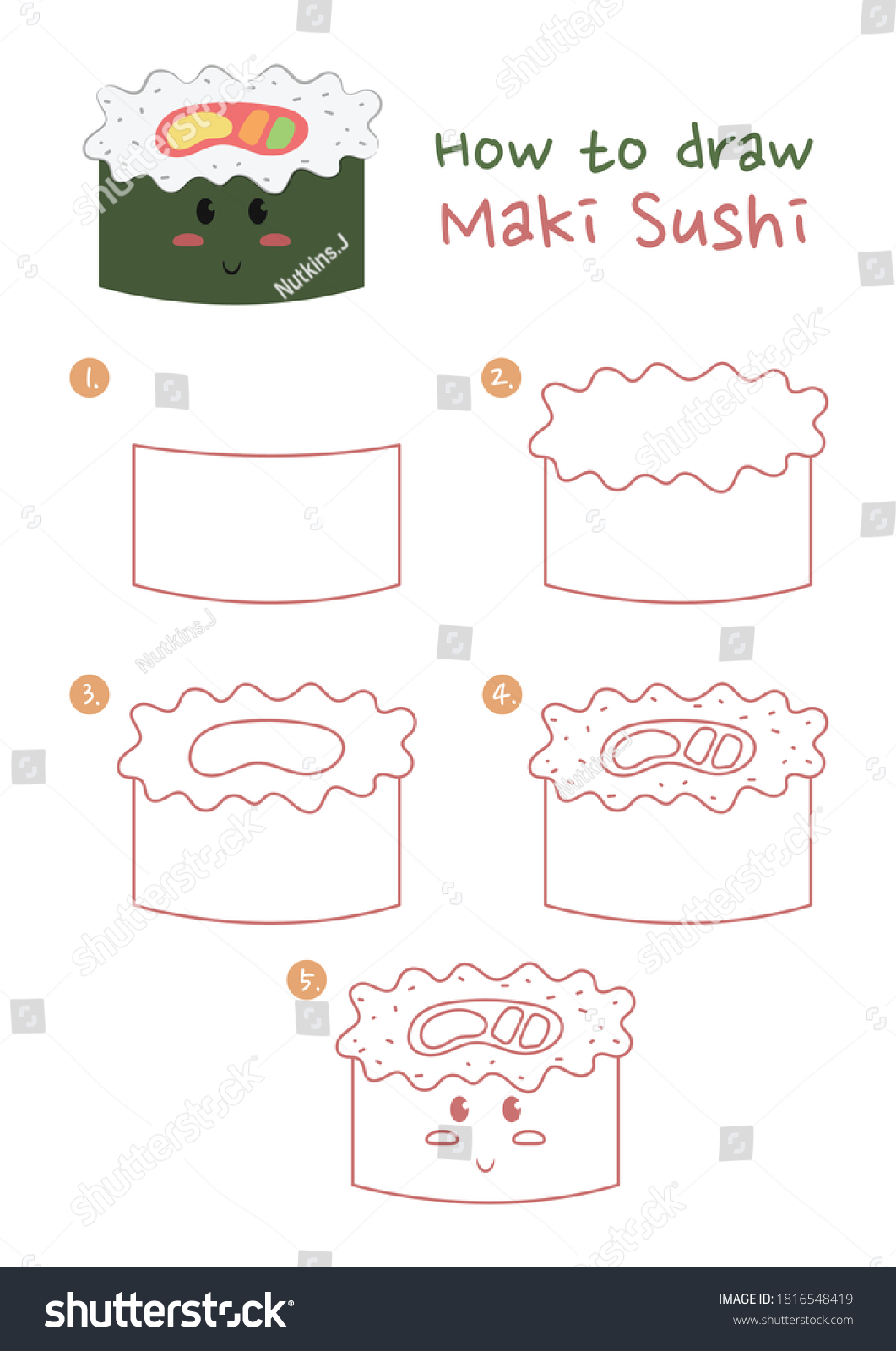 how to draw cartoon food that will make you hungry on easy food drawings step by step