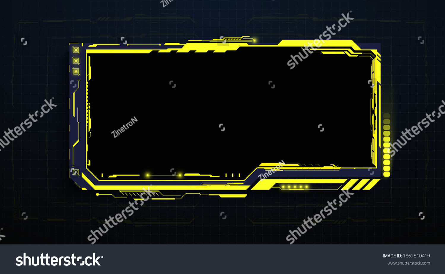 High Tech Hud Stock Vectors Images And Vector Art Shutterstock