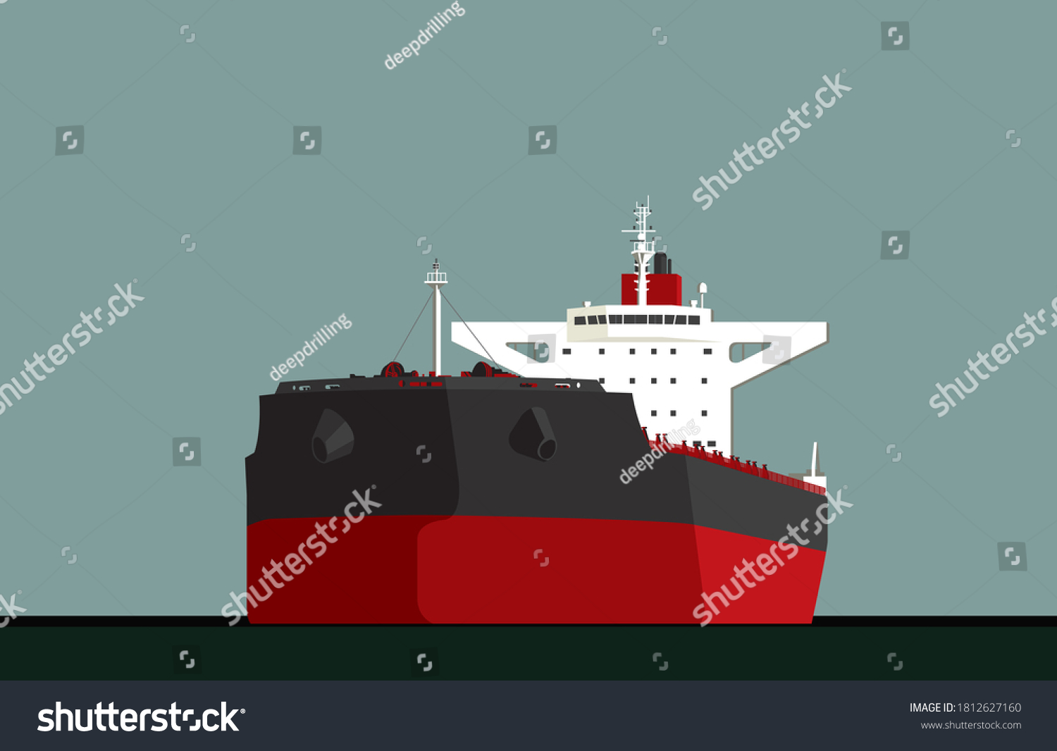 Tanker Ship Drawings Stock Illustrations Images Vectors Shutterstock Stock Vector Huge Ship In The Ocean Transportation Of Oil The Blood Of The Economy Vector Drawing For 1812627160