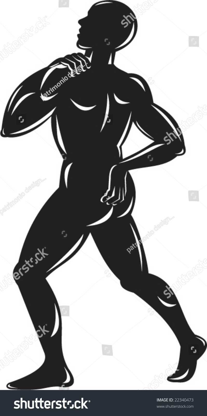 Human Anatomy Backache Stock Vector (Royalty Free) 22340473 Shutterstock